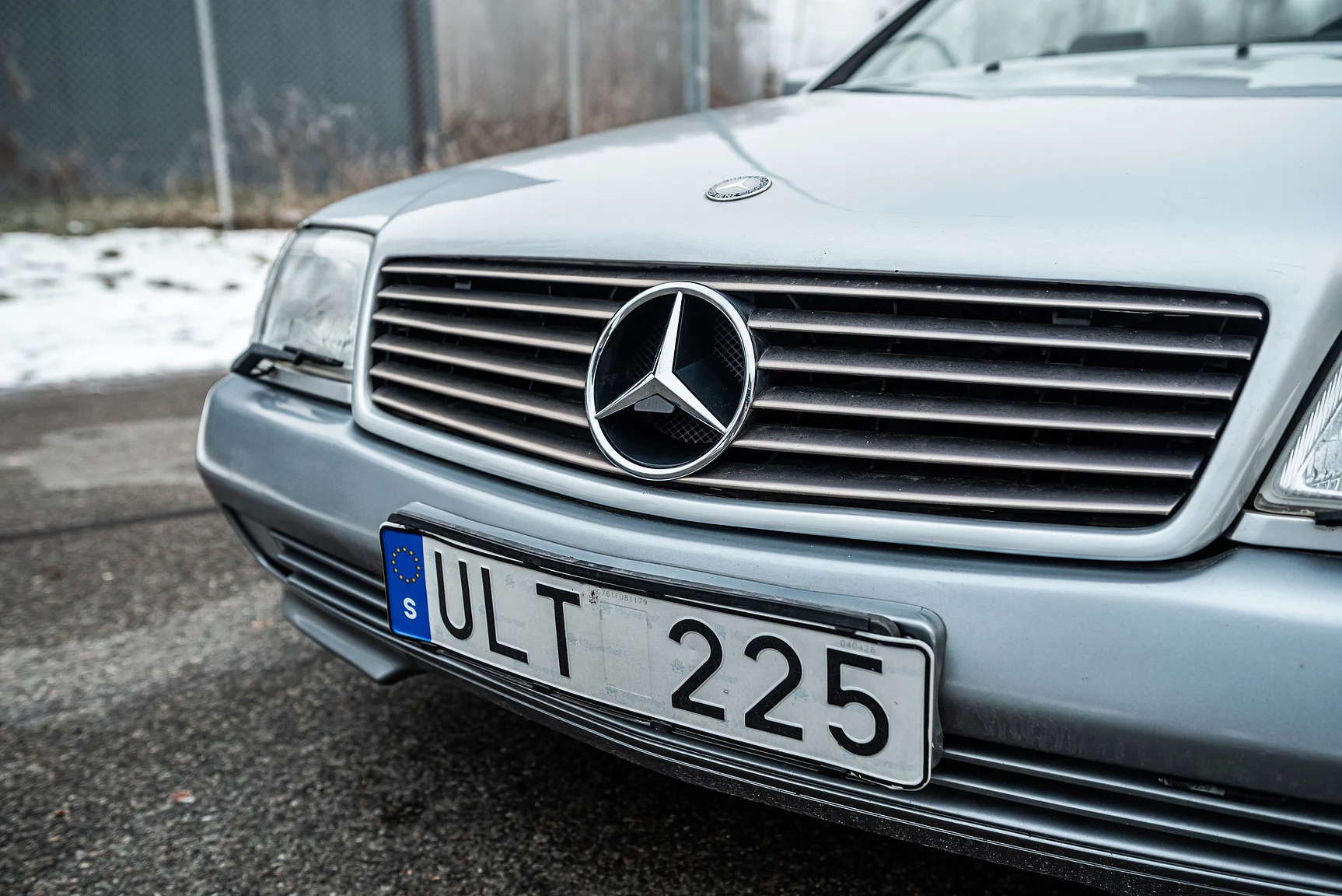 Exteriörbild på 1993 Mercedes-Benz 600 SL (23)