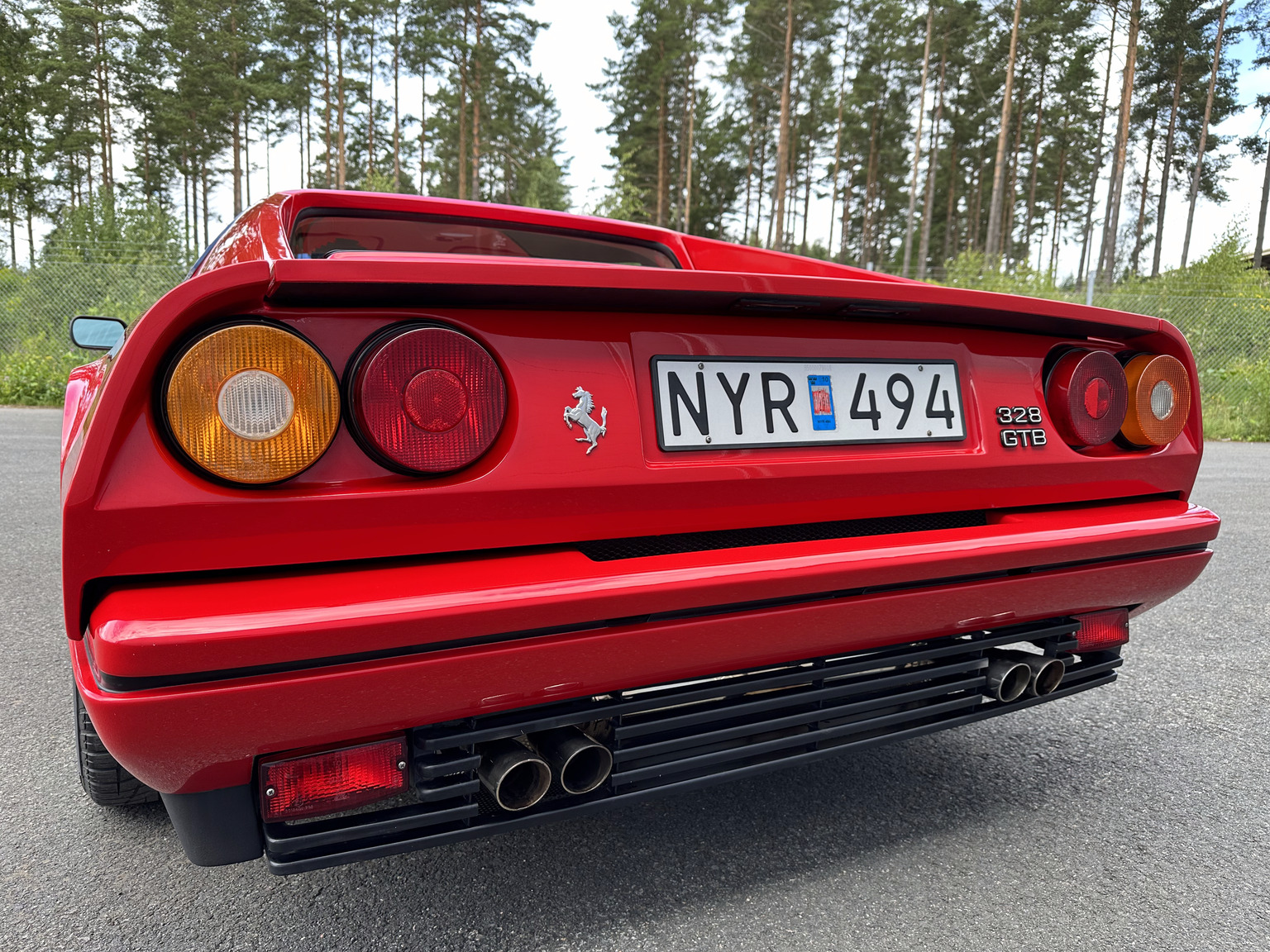 Exterior image of 1988 Ferrari 328 GTB