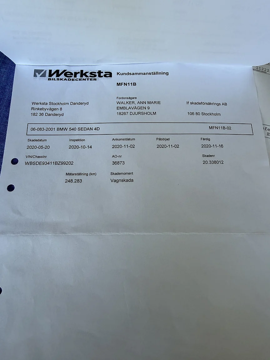 Dokumentation för 2001 BMW M5 E39 LCI (19)