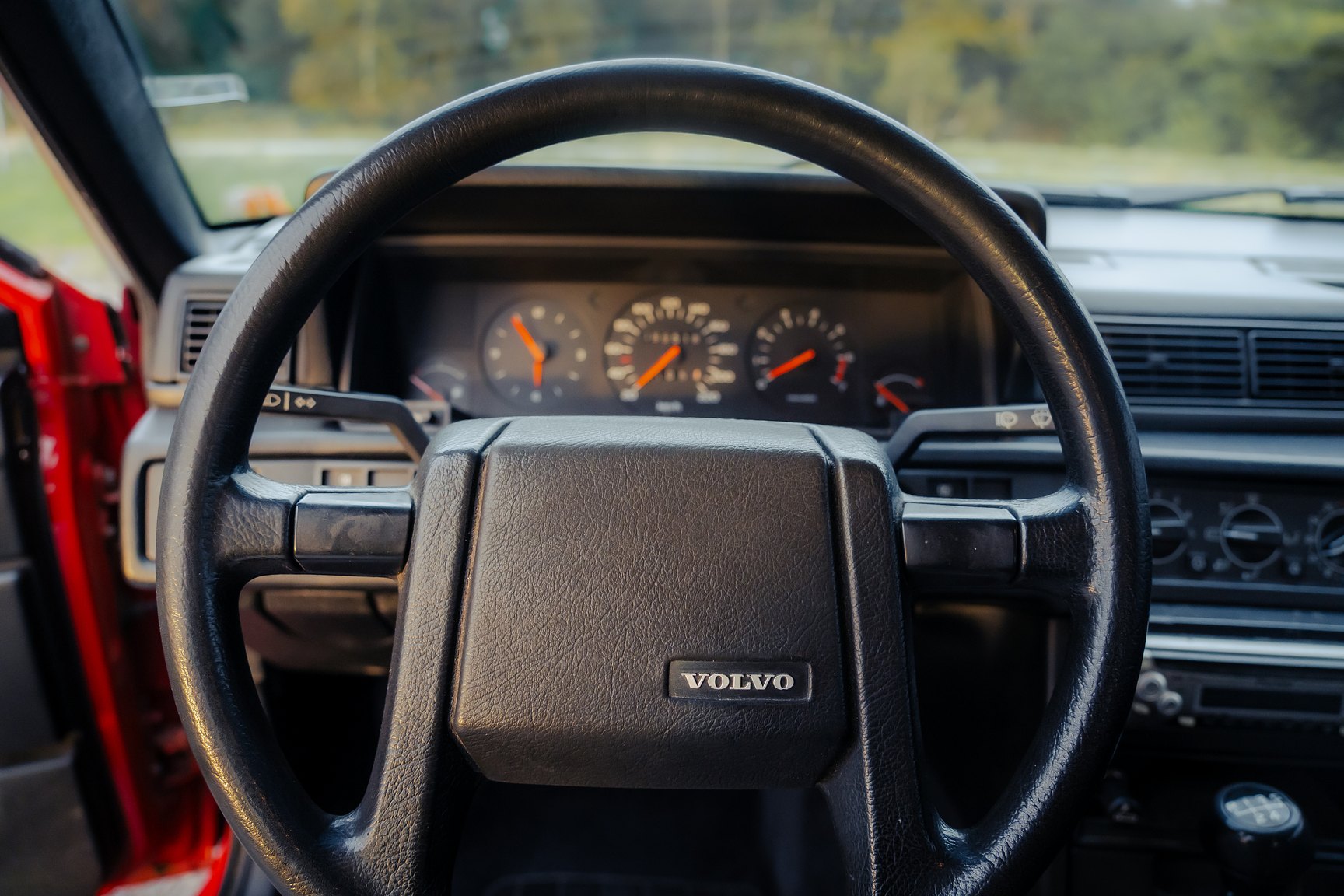 Interiörbild 1990 Volvo 740 GL