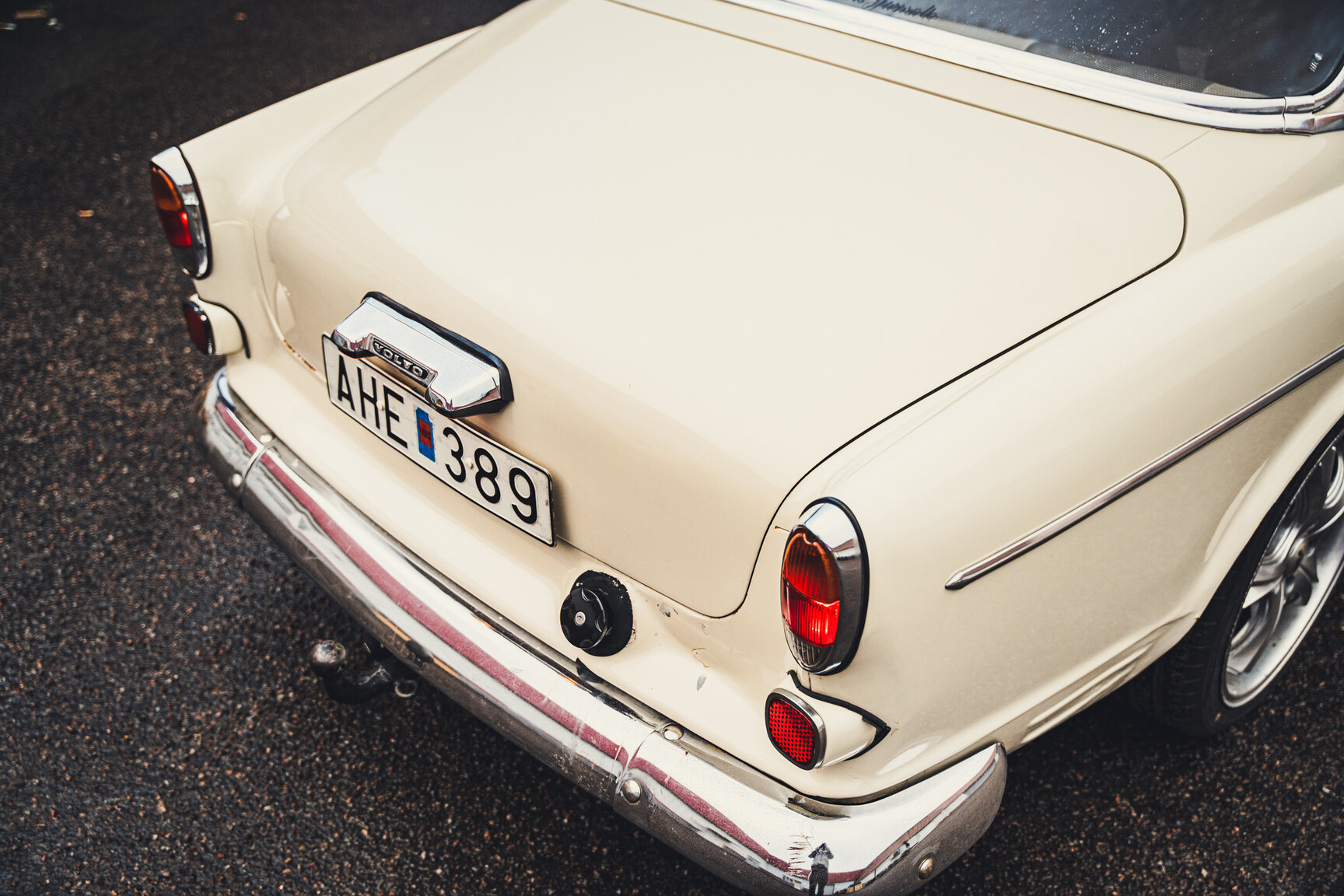 Exteriörbild på 1968 Volvo Amazon Turbo - Ett sista race