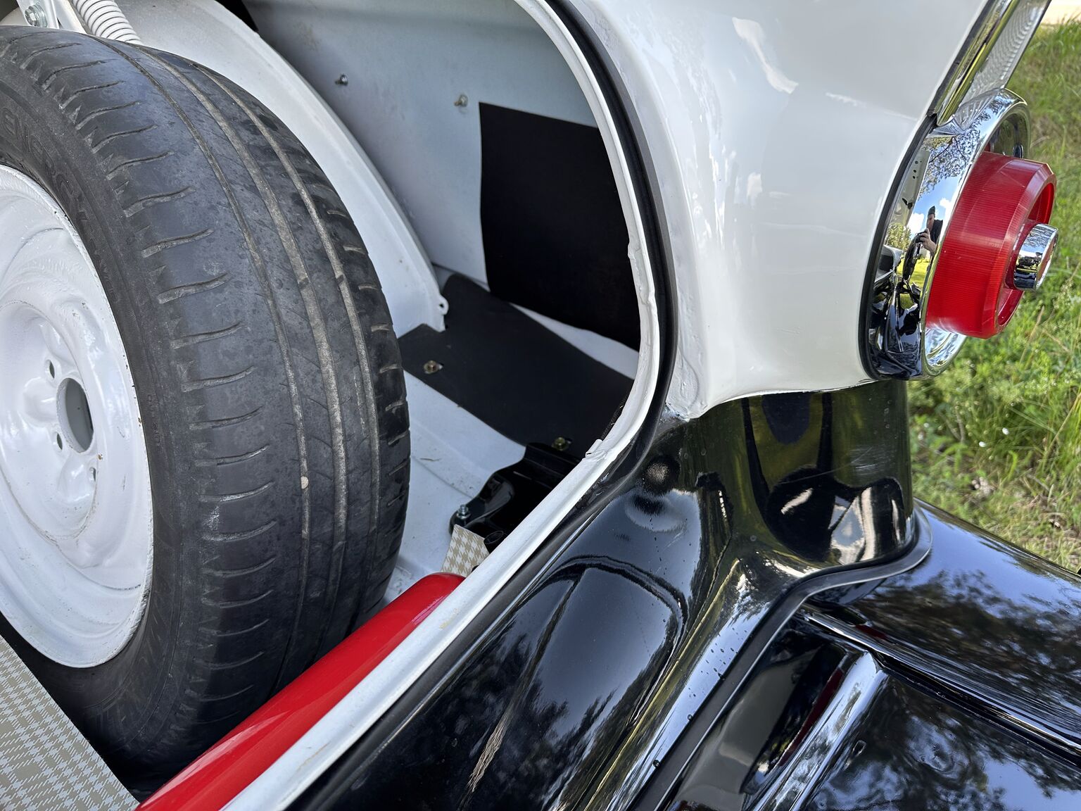 Interiörbild 1955 Ford Fairlane Crown Victoria