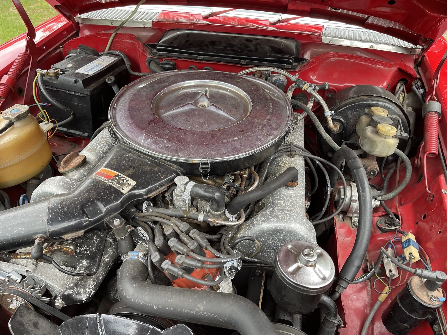 1973 Mercedes 350 SLC, Mekanik