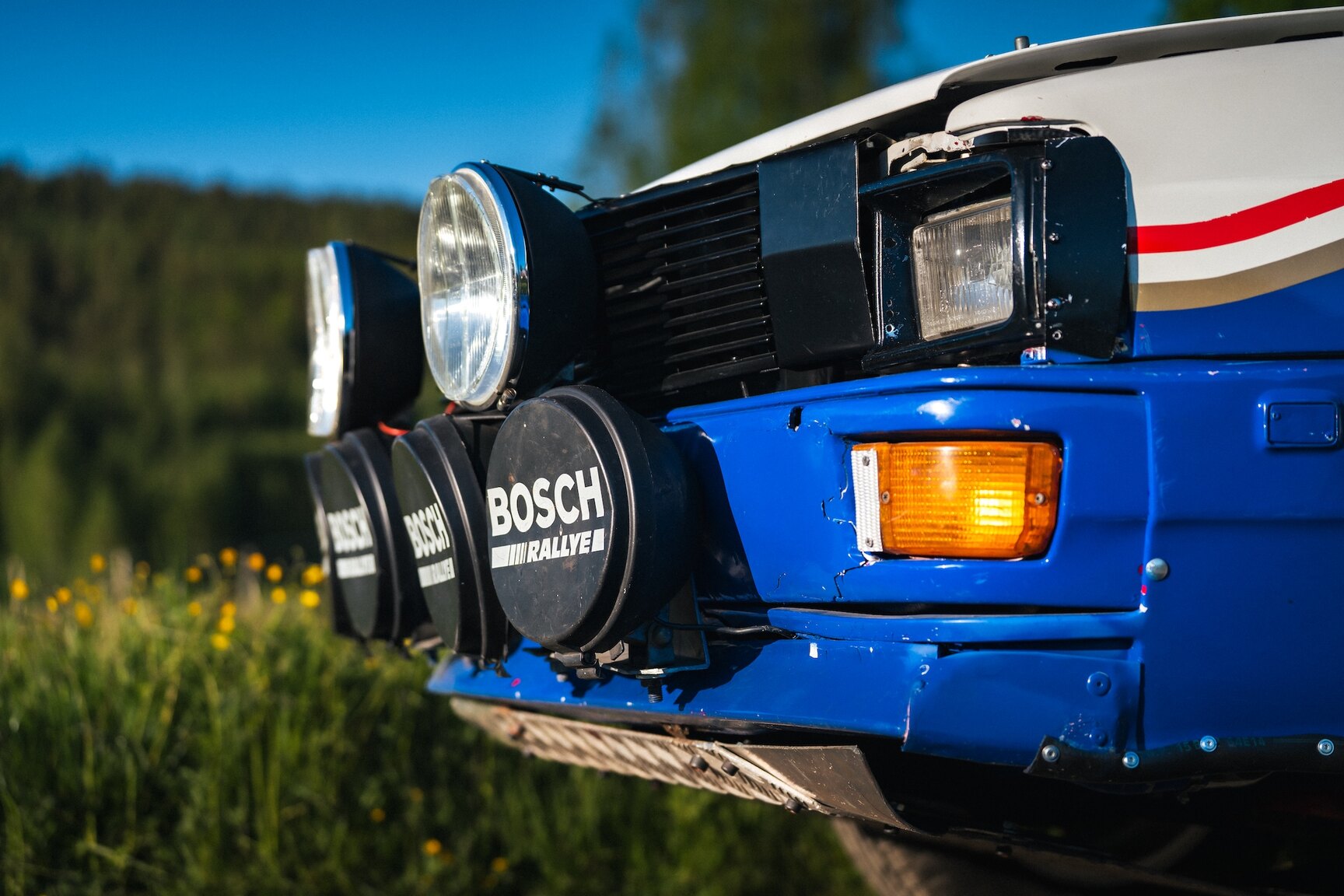 Exterior image of 1986 Audi Quattro Rally Replica