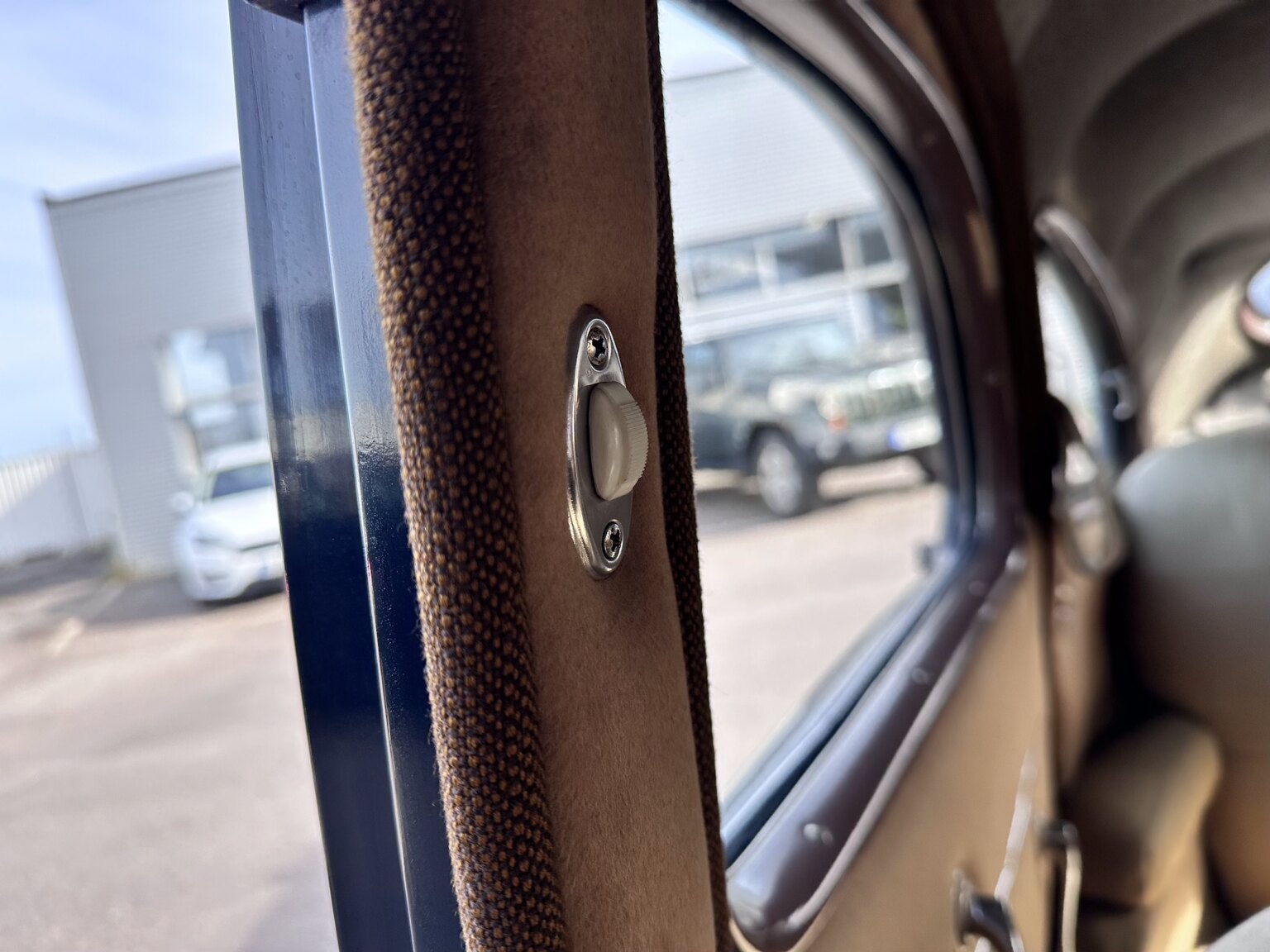 Interiörbild 1938 Lincoln Zephyr Sedan V12