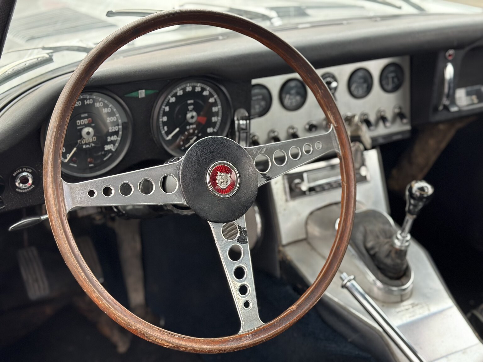 Interior image of 1962 Jaguar E-Type 3.8 Series I