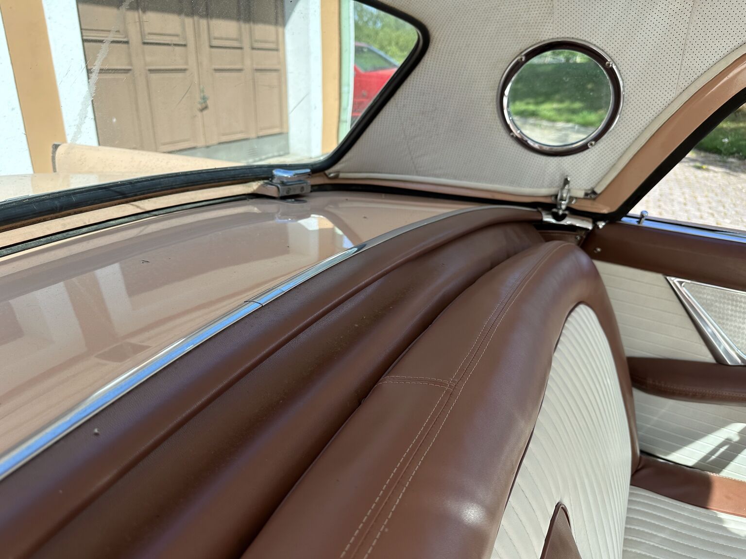 Interiörbild 1956 Ford Thunderbird Convertible