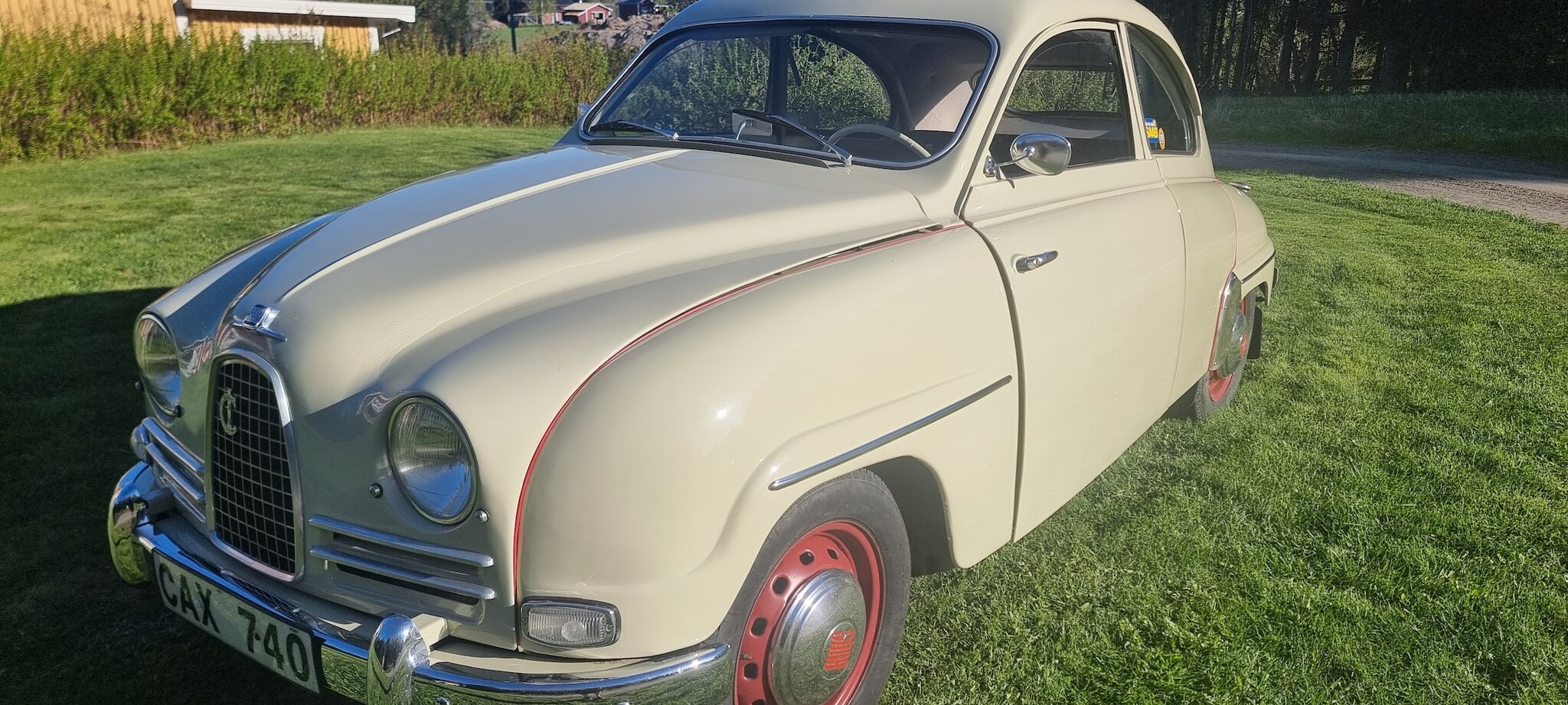 Aussenfoto 1959 SAAB 93B Deluxe