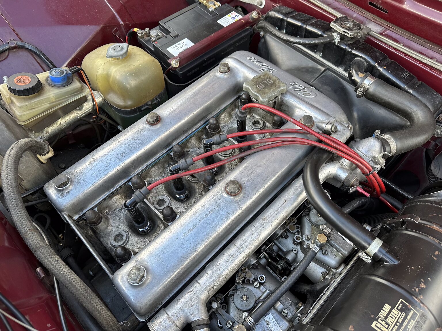 Image of 1973 Alfa Romeo Berlina 2000 mechanics
