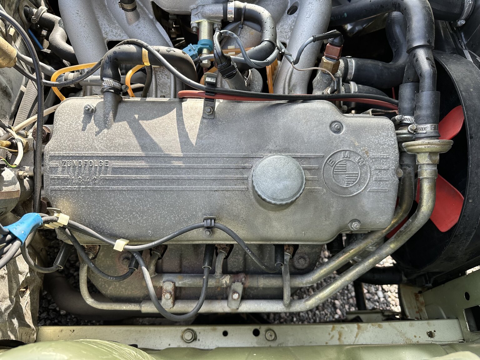 Image of 1980 BMW 320i E21 mechanics