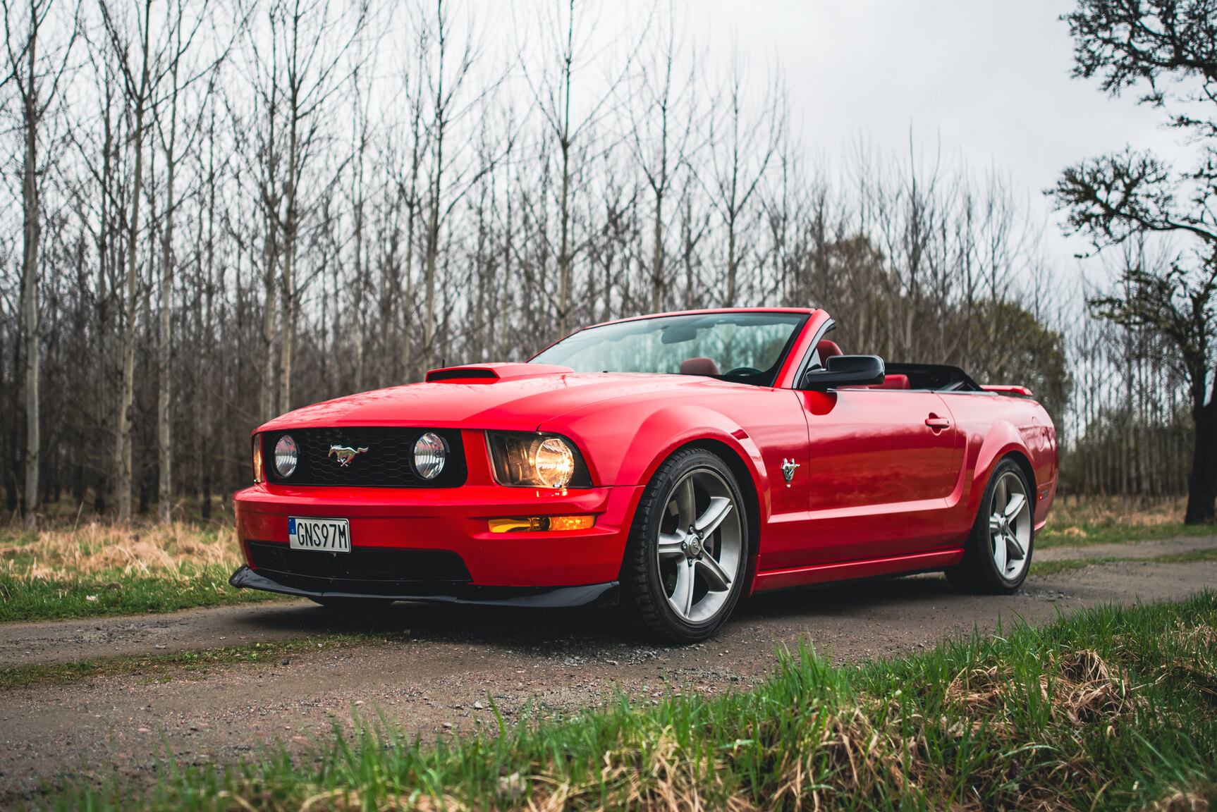 Exterior image of 2009 Ford Mustang V8 GT Convertible