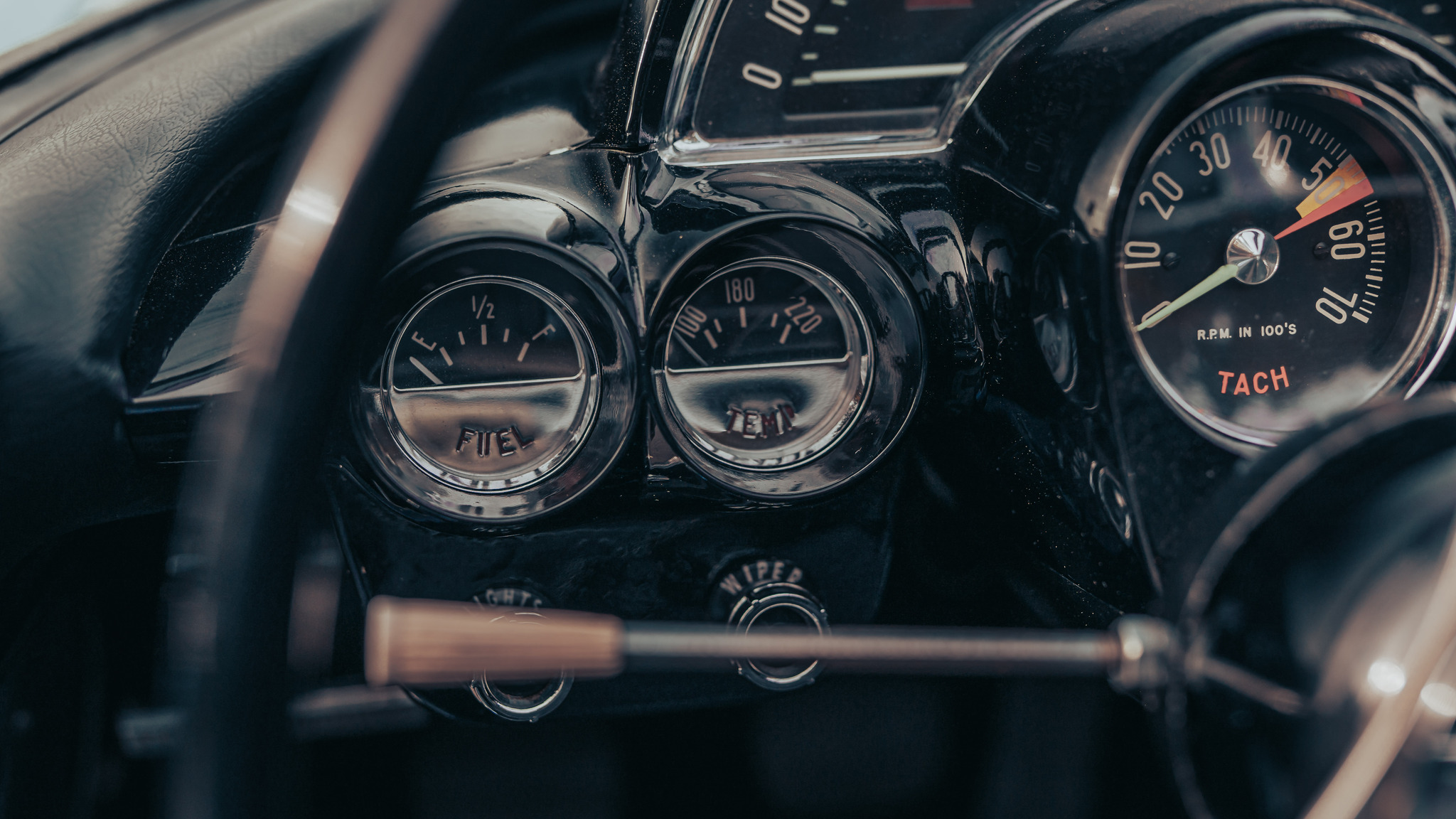 Interiörbild 1959 Chevrolet Corvette 1959