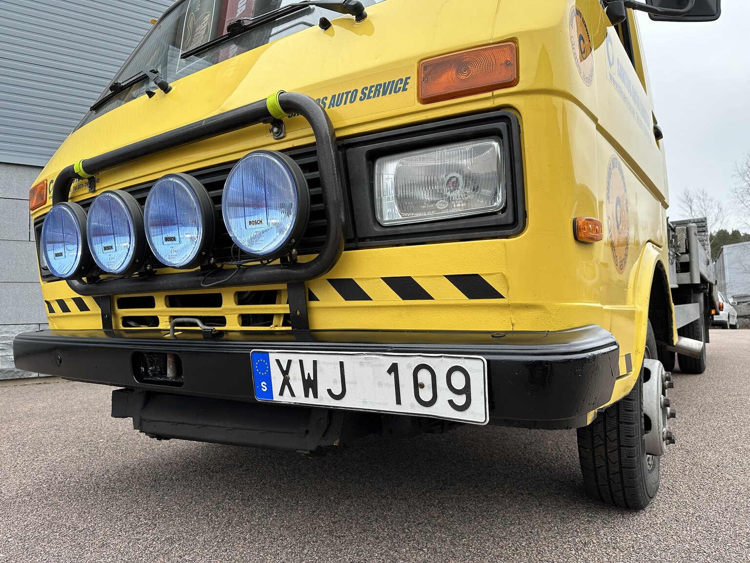 Aussenfoto 1981 Volkswagen LT45 biltransport (8)