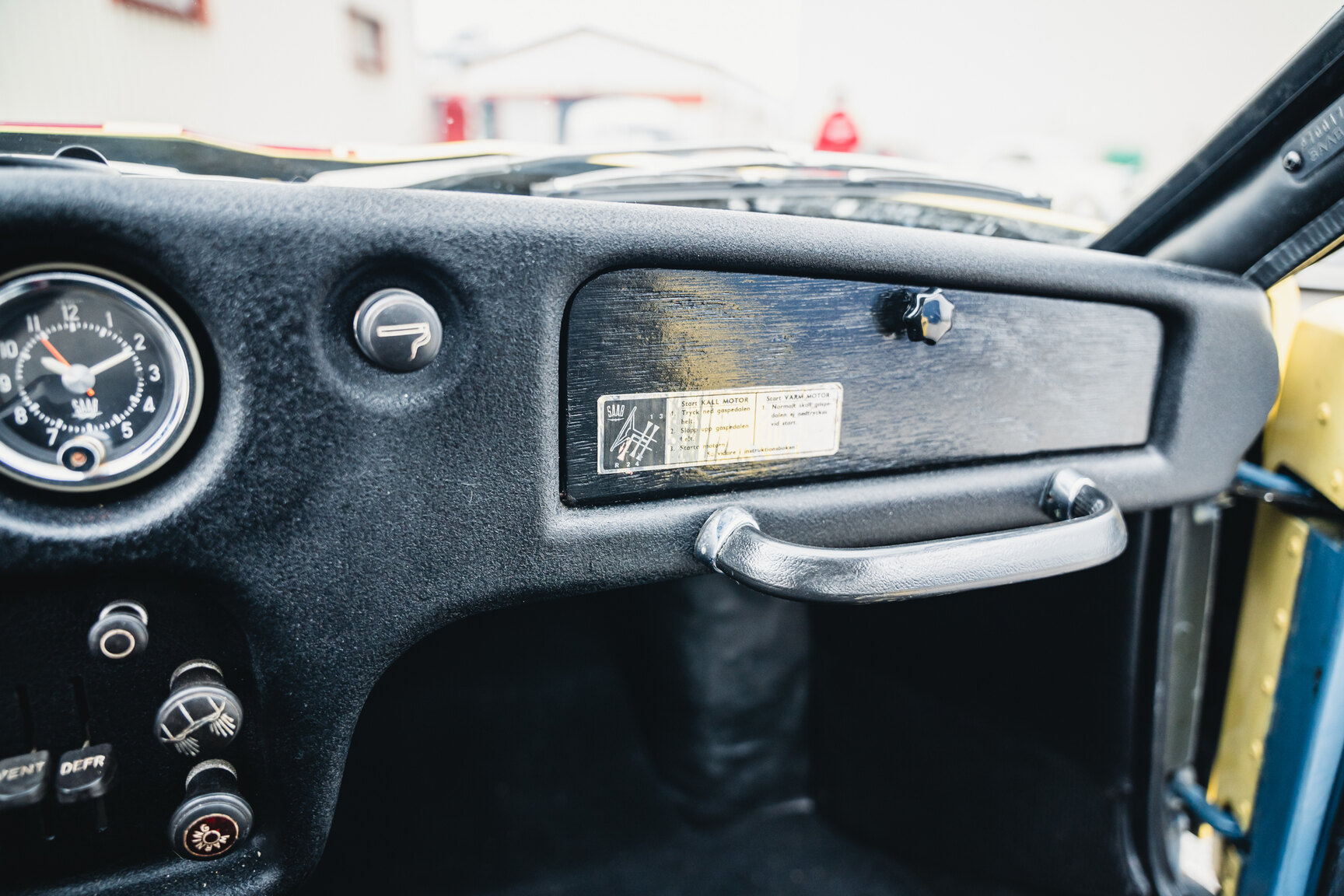 Interior image of 1969 Saab Sonett II