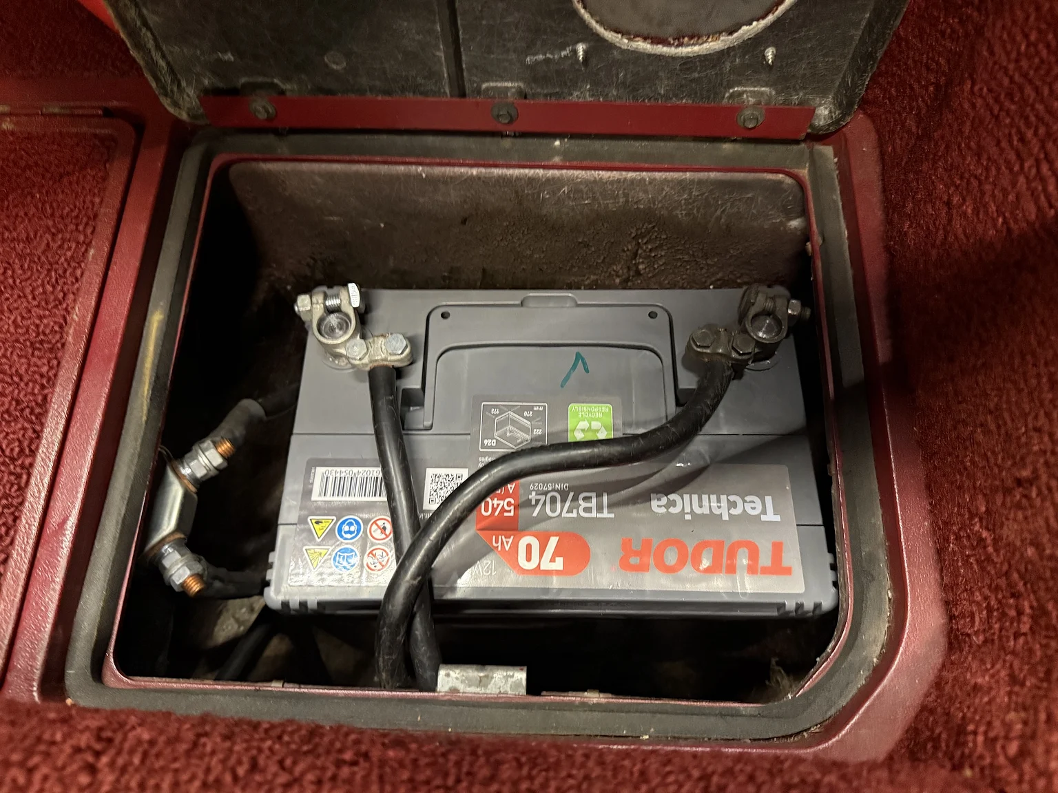 Interiörbild 1974 Chevrolet Corvette Stingray