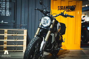 Exteriörbild på 2018 Ducati Scrambler 1100