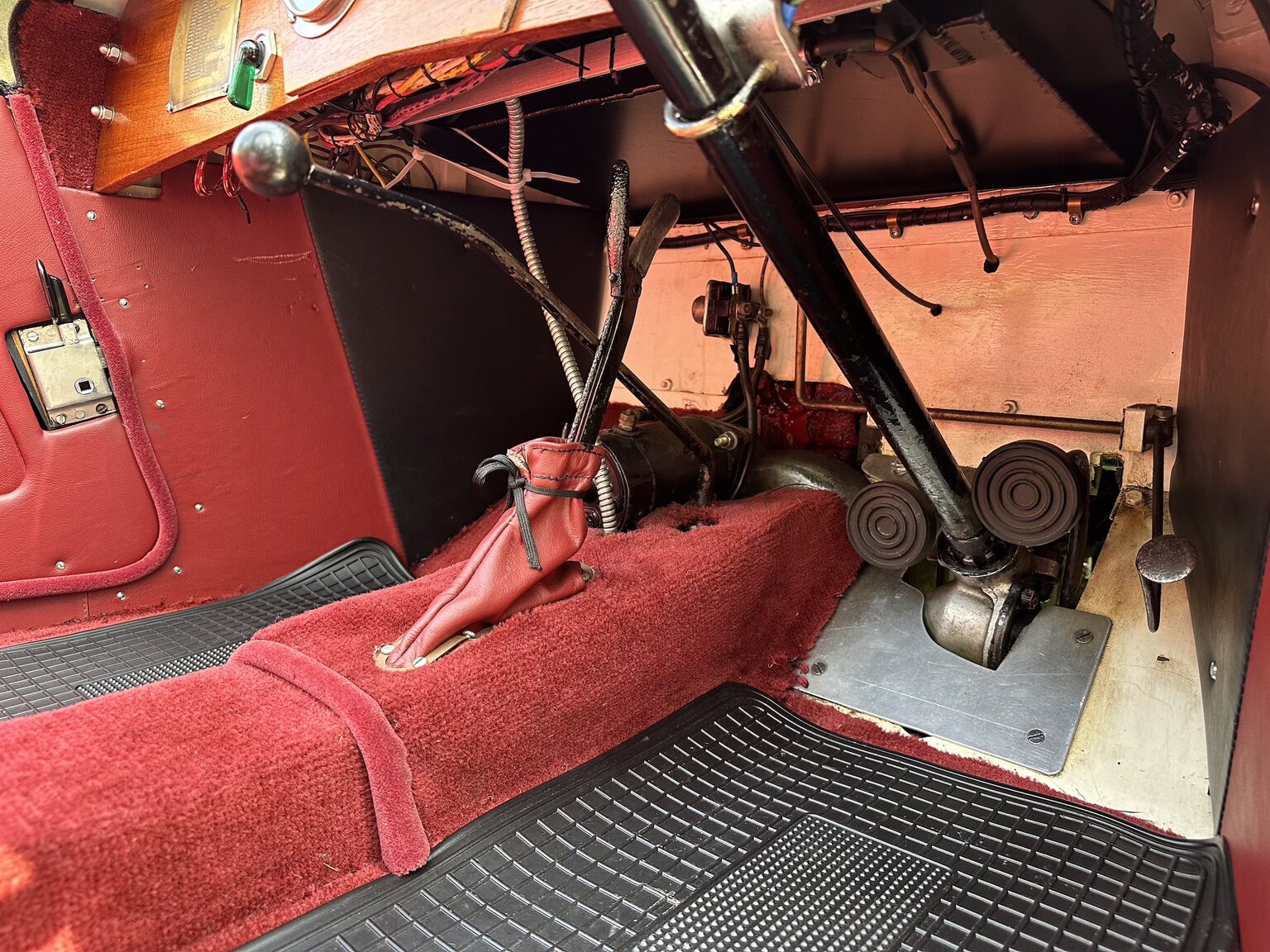 Interiörbild 1938 AUSTIN SEVEN BOAT TAIL