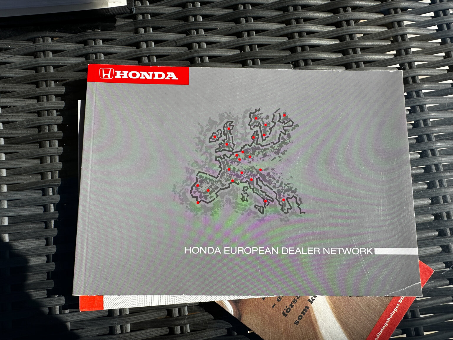 Documentation for 1992 Honda NSX 3.0