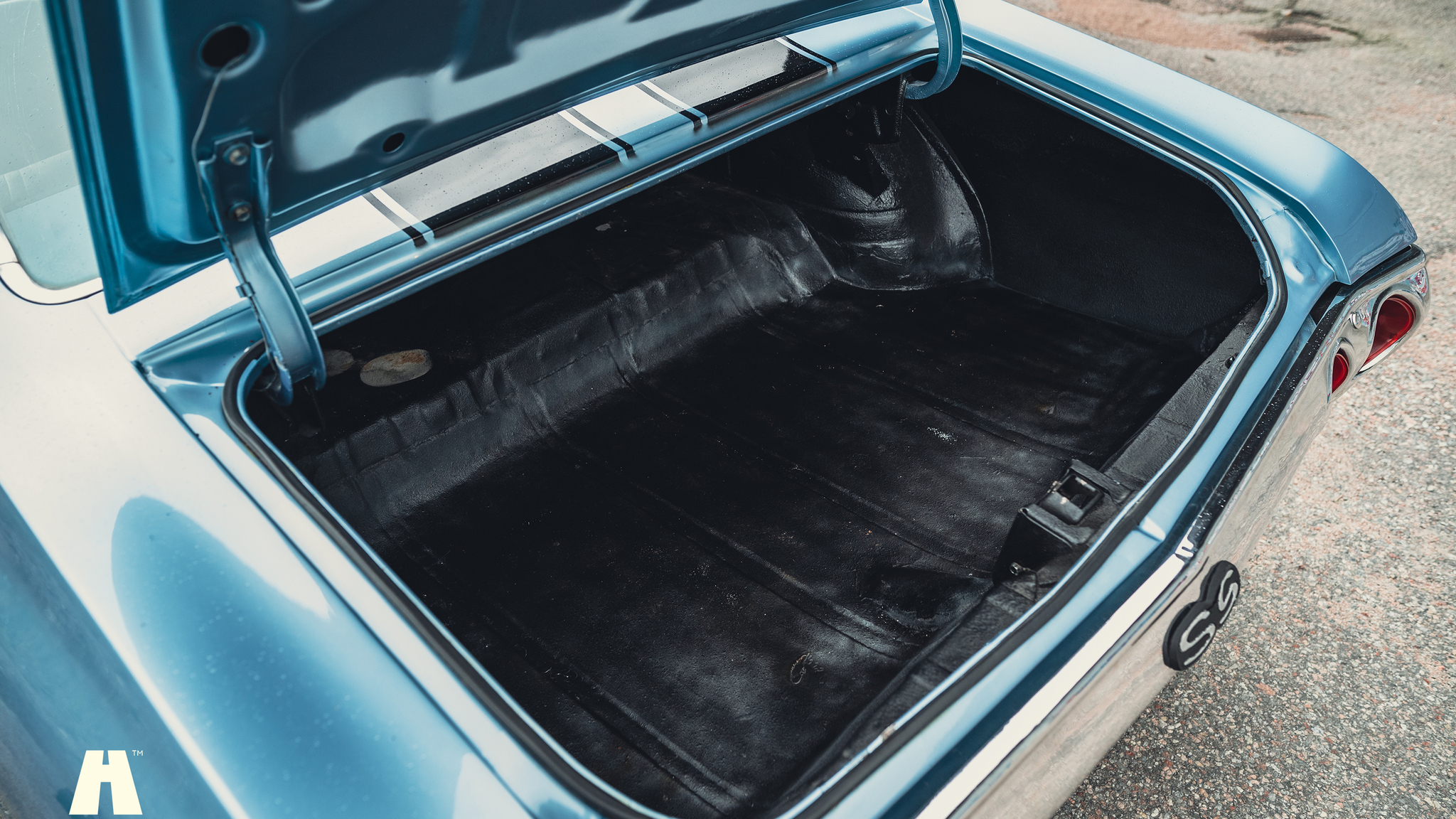 Interiörbild 1971 Chevrolet Chevelle SS 454