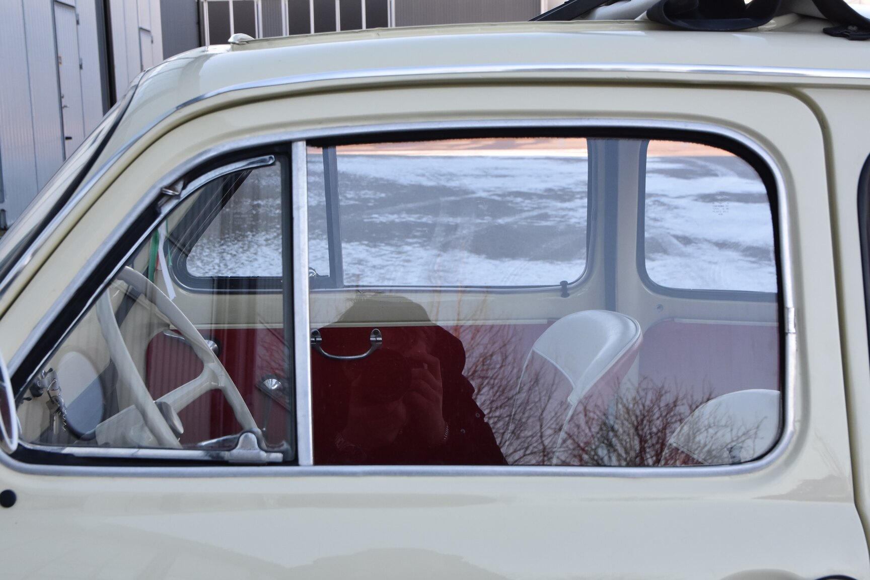 Exteriörbild på 1968 Fiat 500