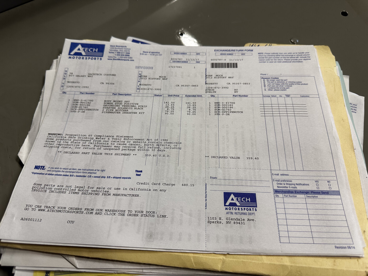 Documentation for 1968 Chevrolet Chevelle PRO Street (8)