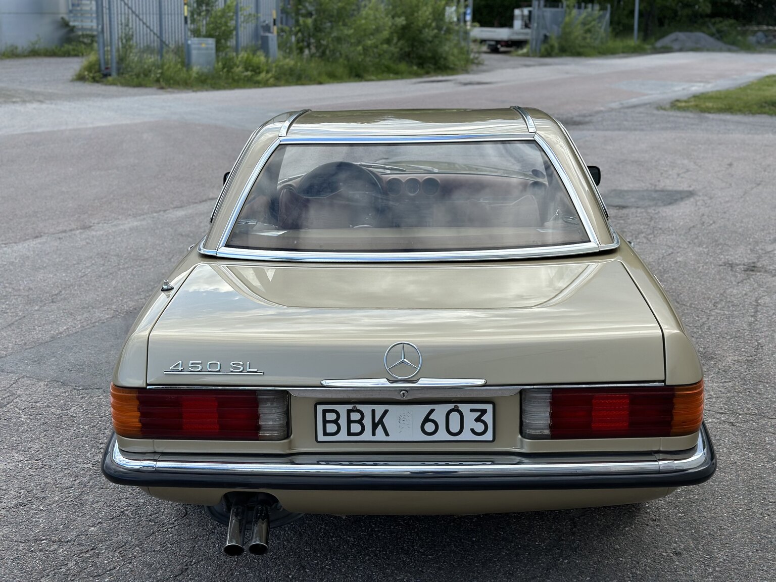 Aussenfoto 1974 Mercedes benz 450 SL
