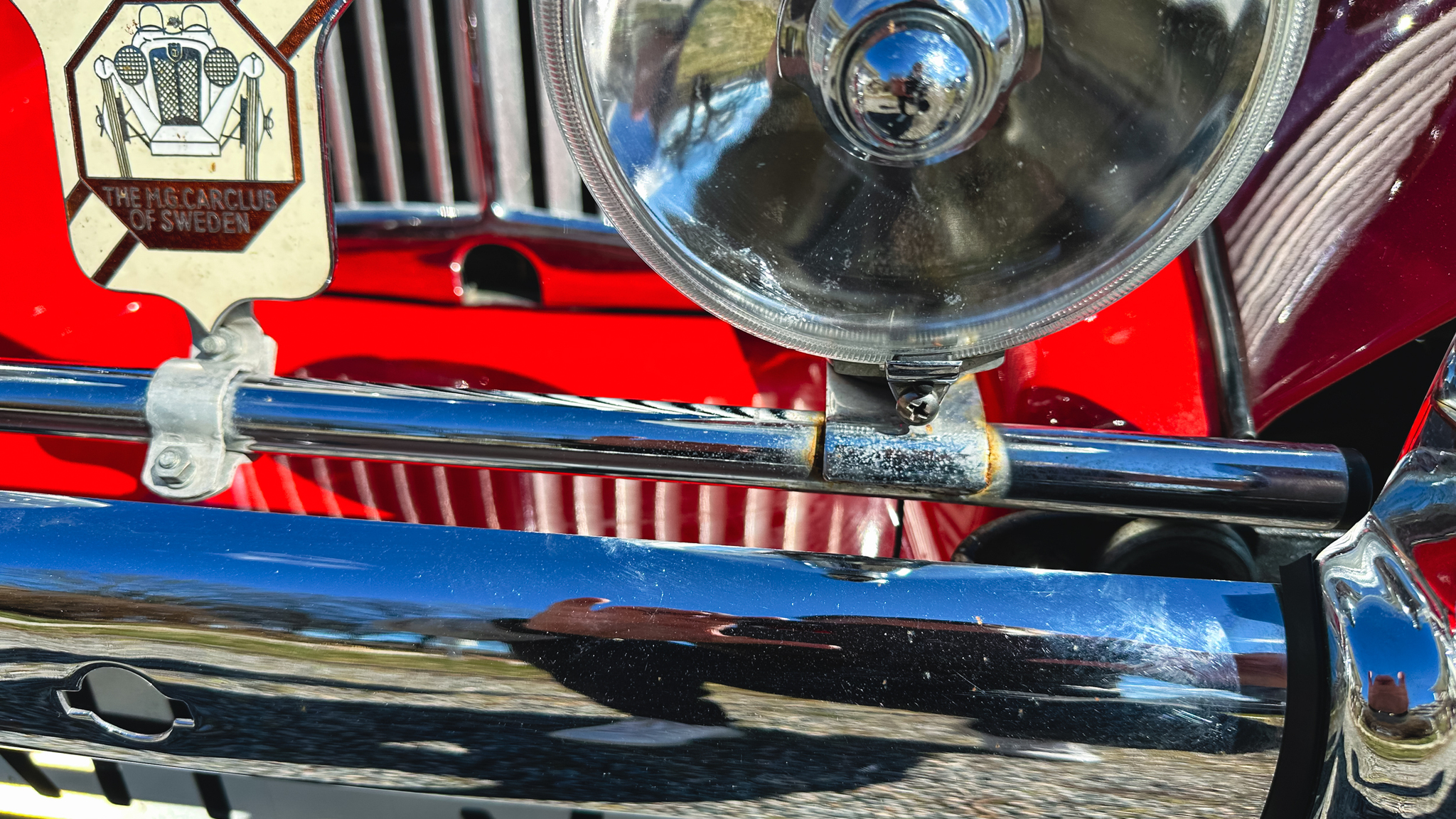Aussenfoto 1951 MG TD MIDGET