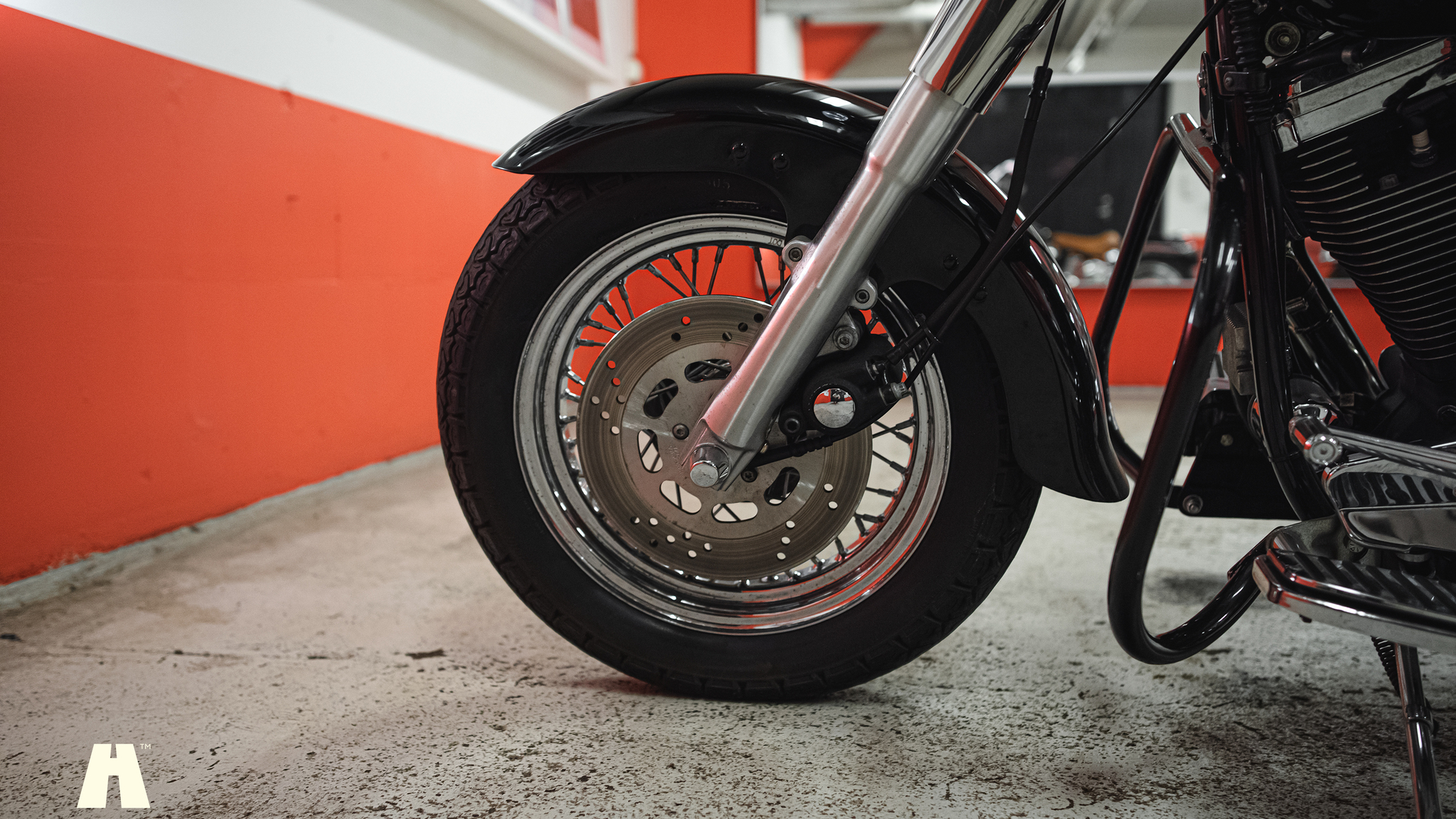 Aussenfoto 1990 Harley Davidson Heritage Softail Classic Custom