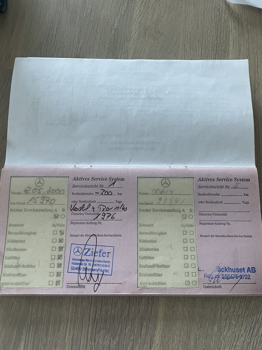 Documentation for 1998 1998 MERCEDES BENZ SLK 230 