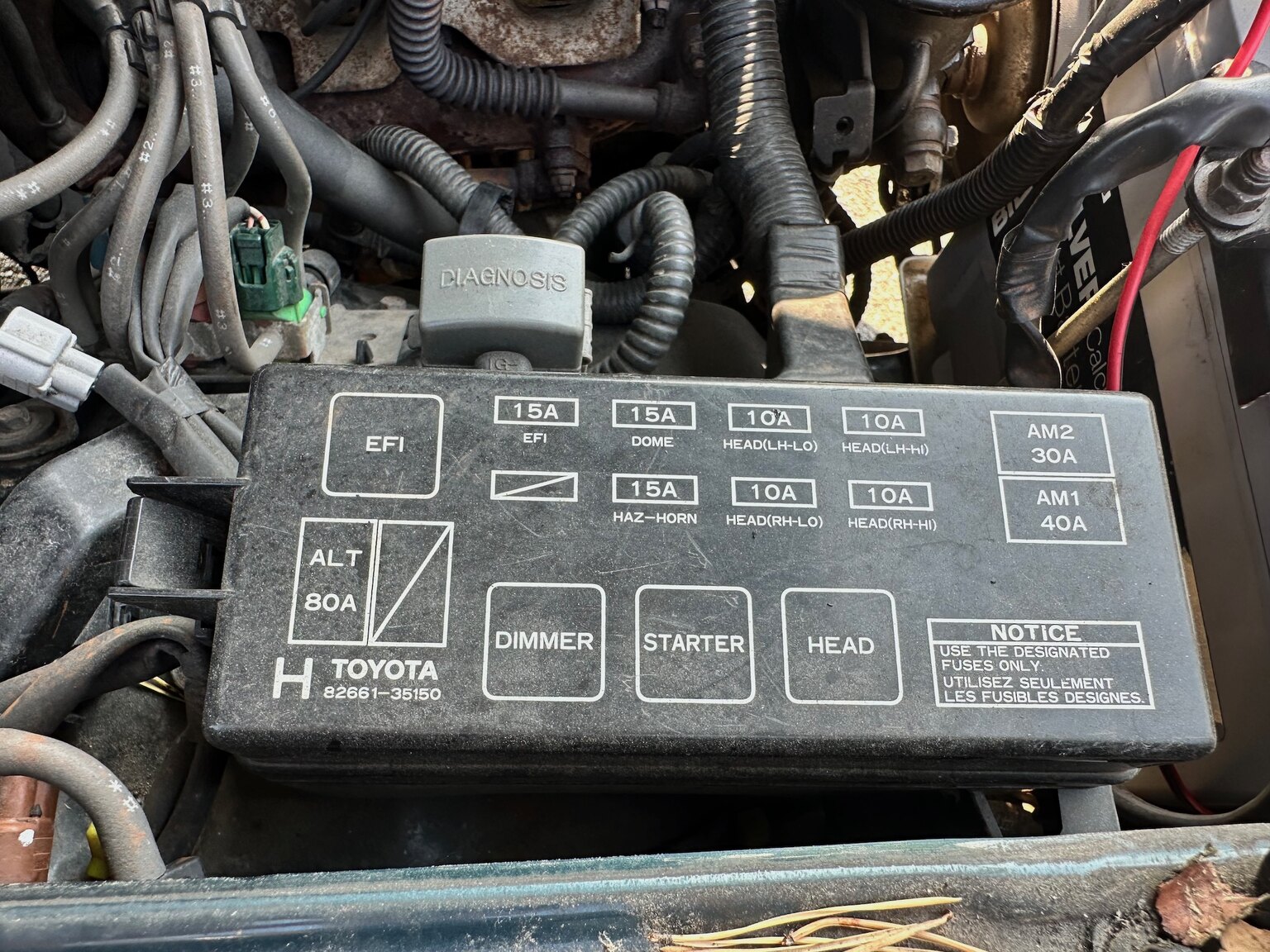 1995 Toyota 4Runner, Mekanik