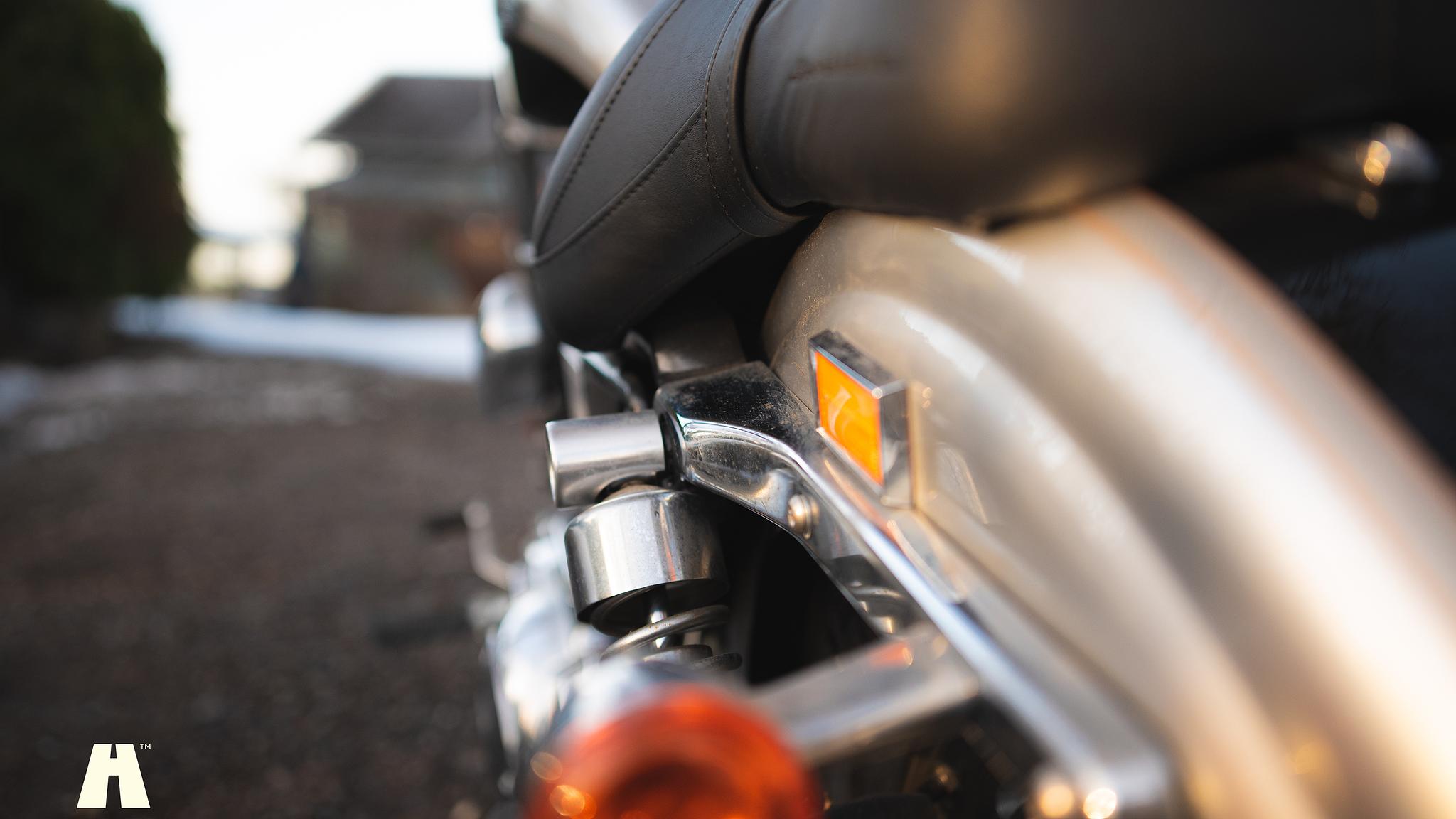 Exterior image of 2003 Harley Davidson Sportster 1200C 100th Anniversary Edition