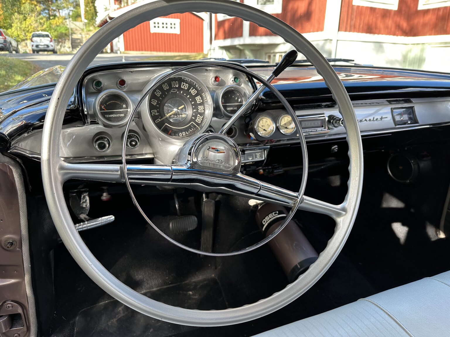 Interiörbild 1957 Chevrolet Two-Ten Restomod (7)