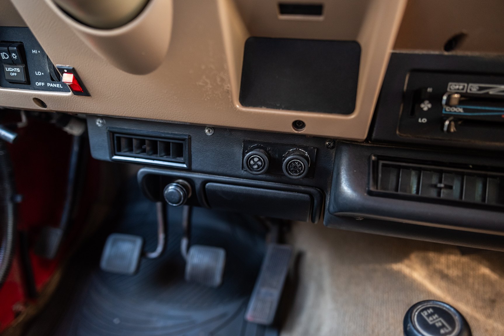 Interiörbild 1991 Jeep Wrangler 4.0 4WD