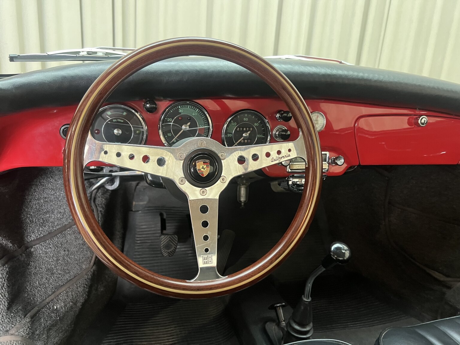 Interior image of 1960 Porsche 356