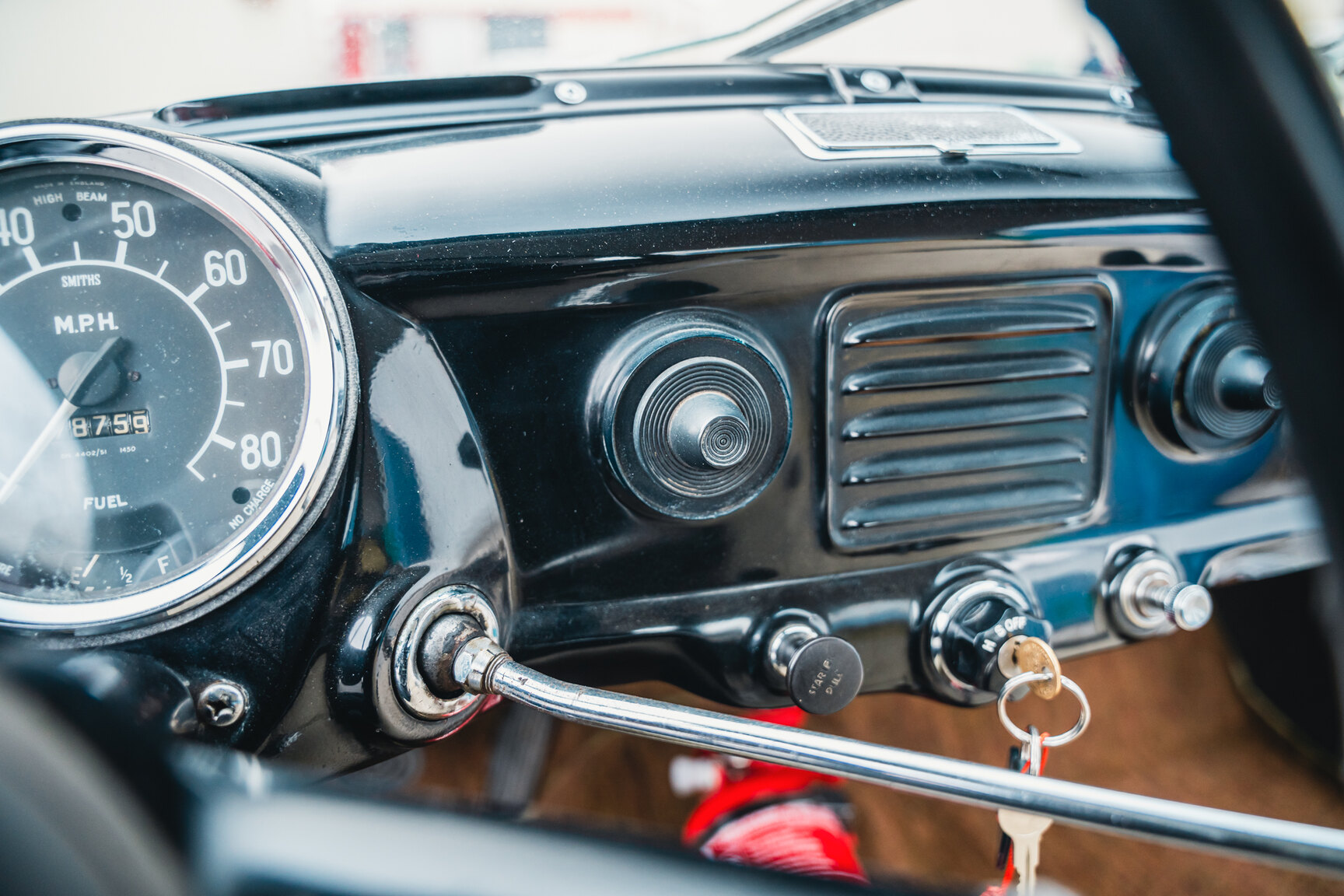 Innenraumfoto von 1956 Hudson Metropolitan