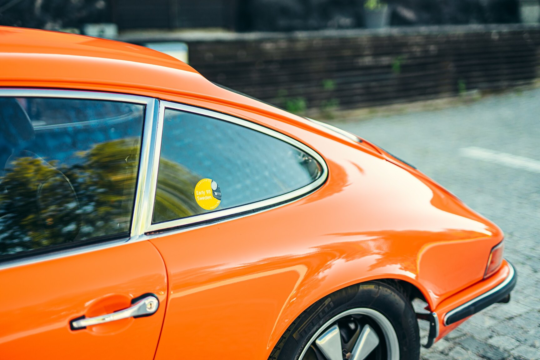 Exteriörbild på 1972 Porsche 911E