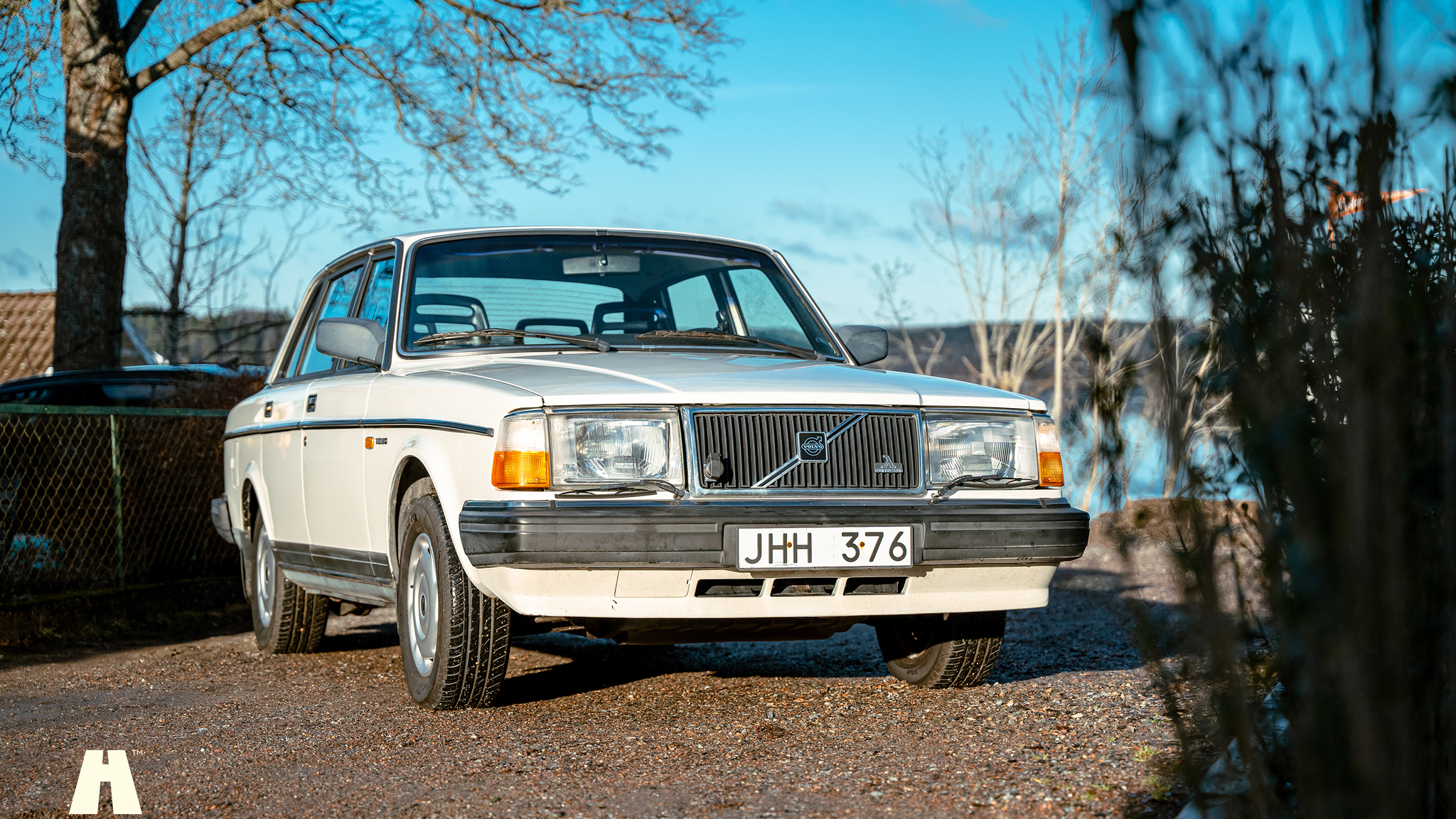 Exterior image of 1988 Volvo 240 GL
