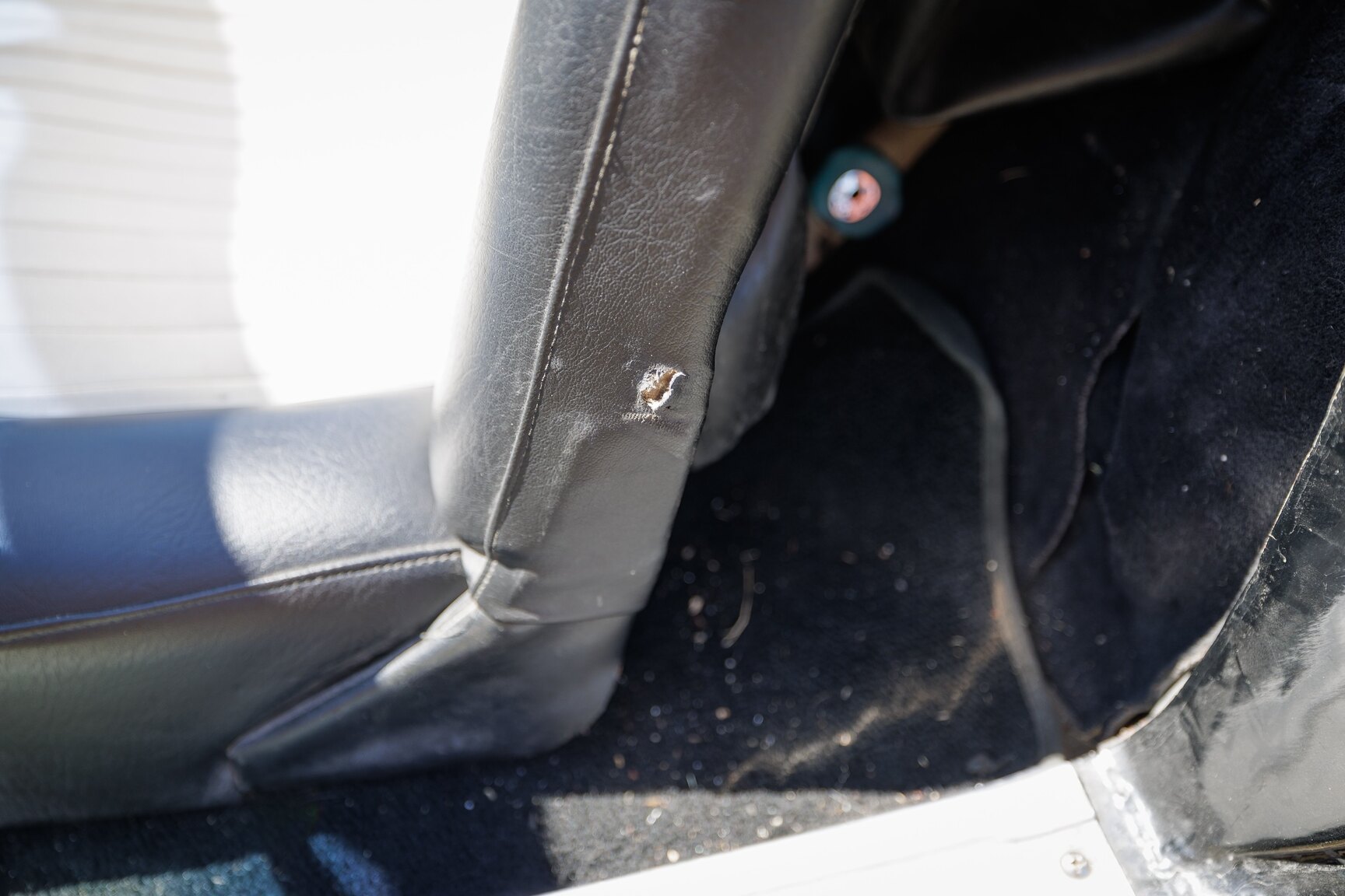 Innenraumfoto von 1956 Ford Thunderbird