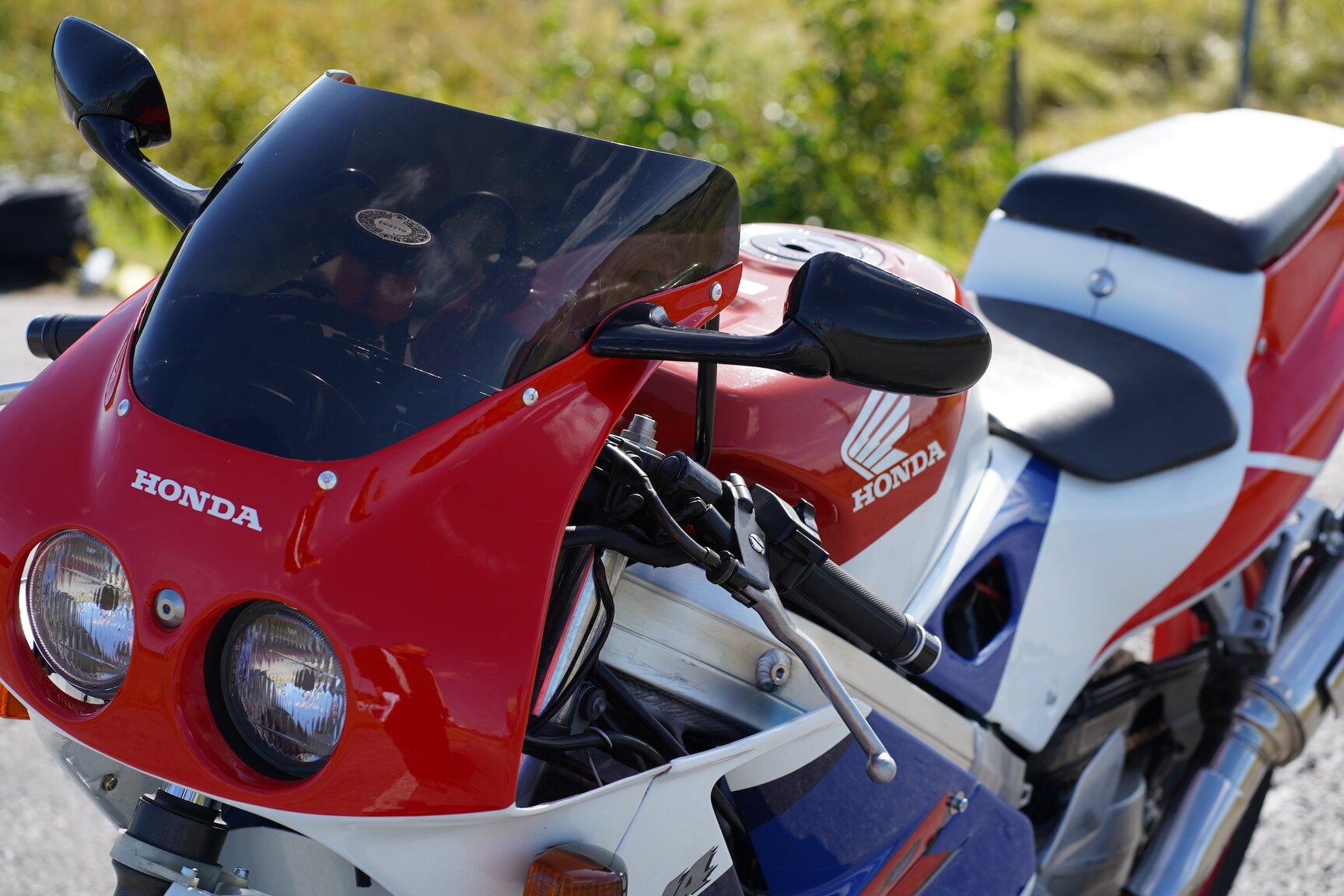 Exterior image of 1992 Honda VFR400R NC30