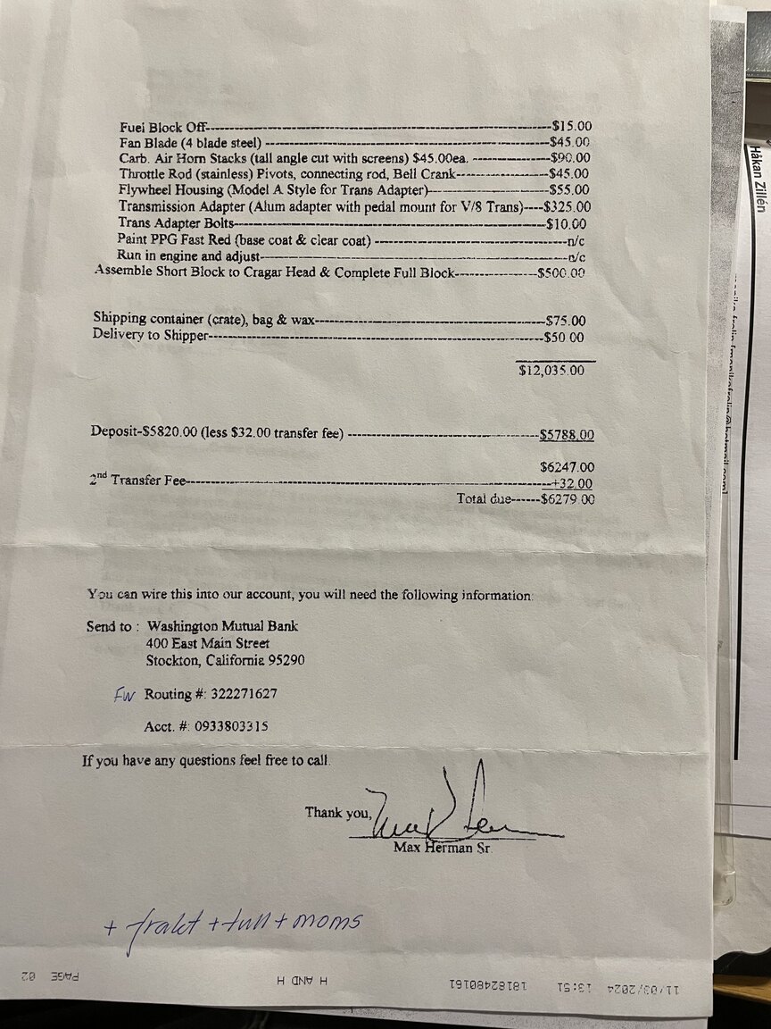 Dokumentation för 1930 Ford '30s Single Seater  (5)