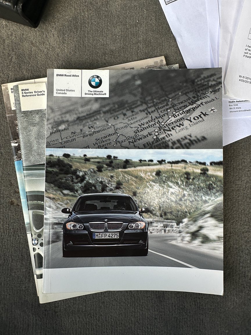 Documentation for 2006 BMW E60 M5