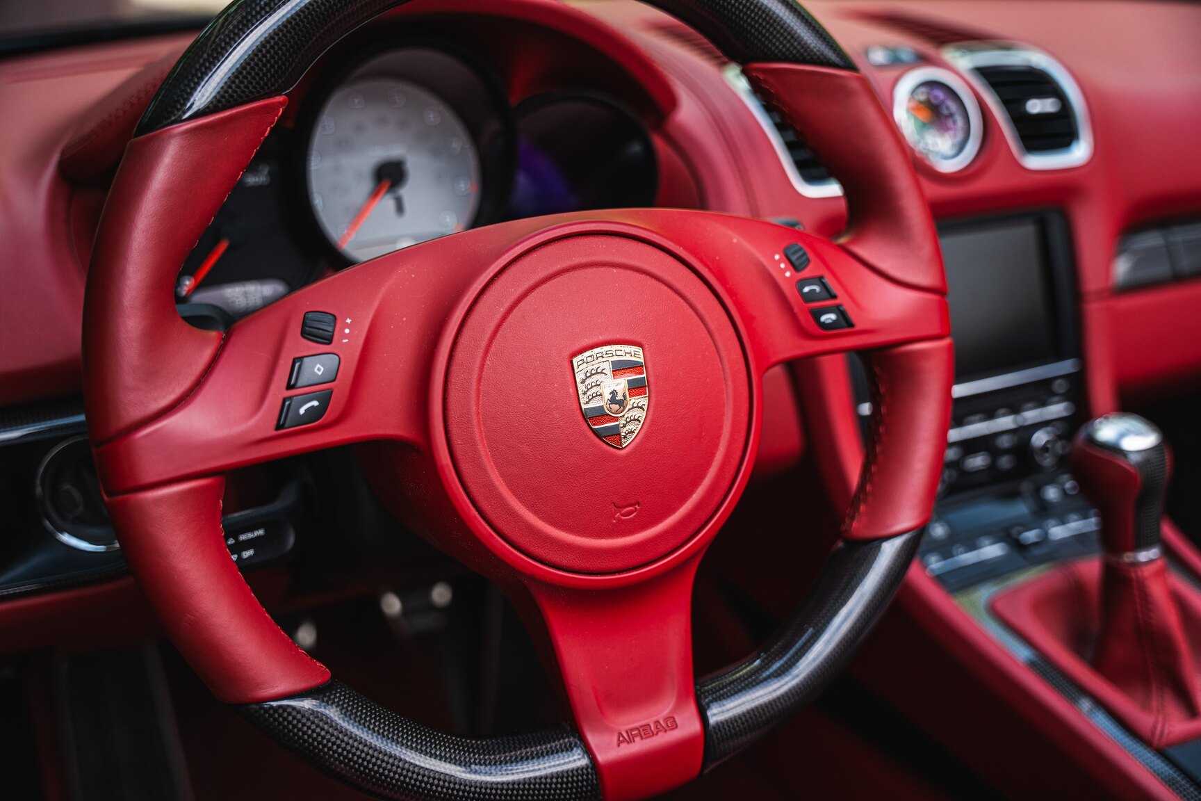 Interiörbild 2013 Porsche Boxster S (19)