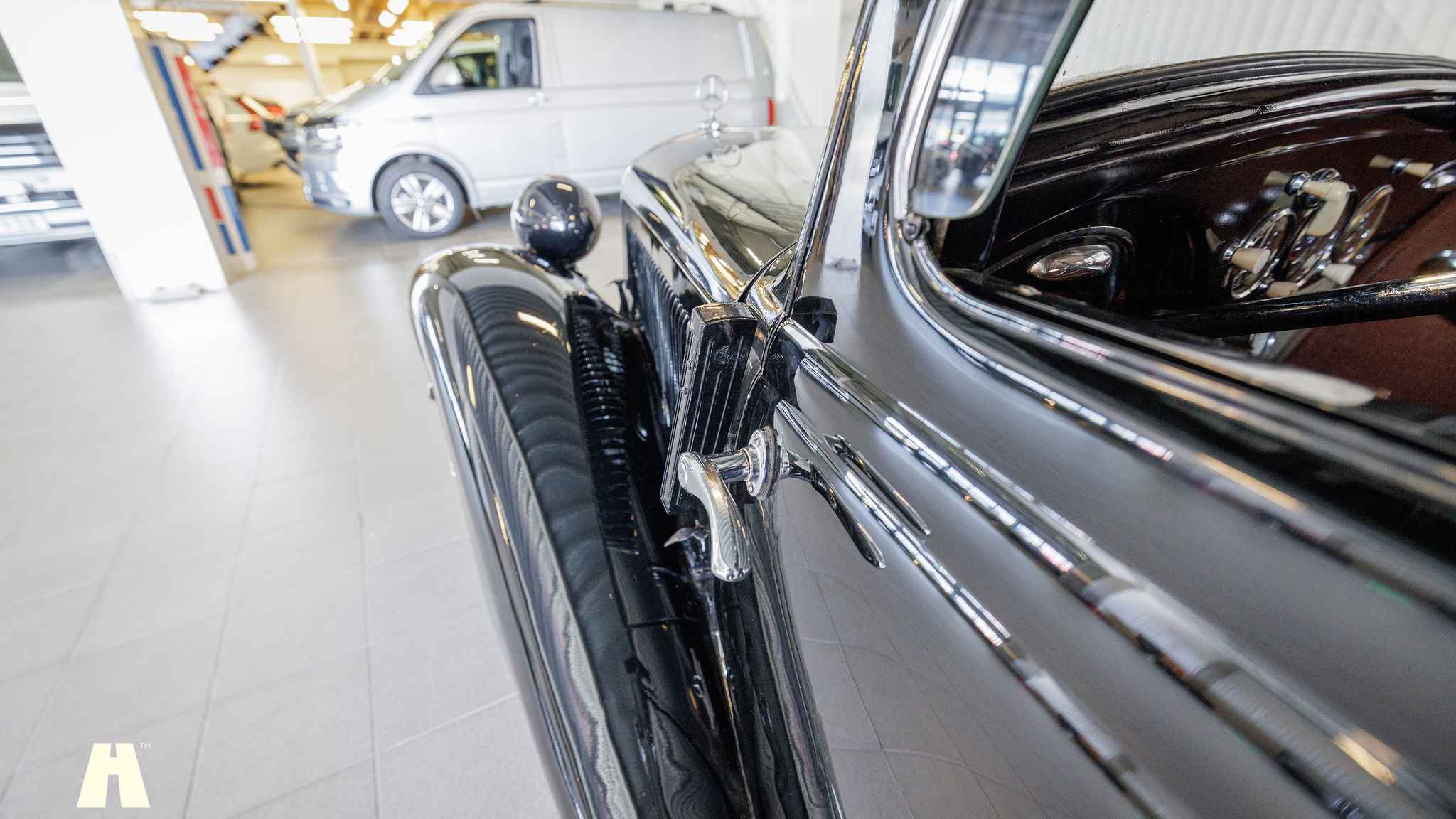 Exteriörbild på 1950 Mercedes Benz 170 va (46)