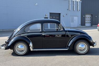 Exteriörbild på 1958 Volkswagen 1200 Beetle