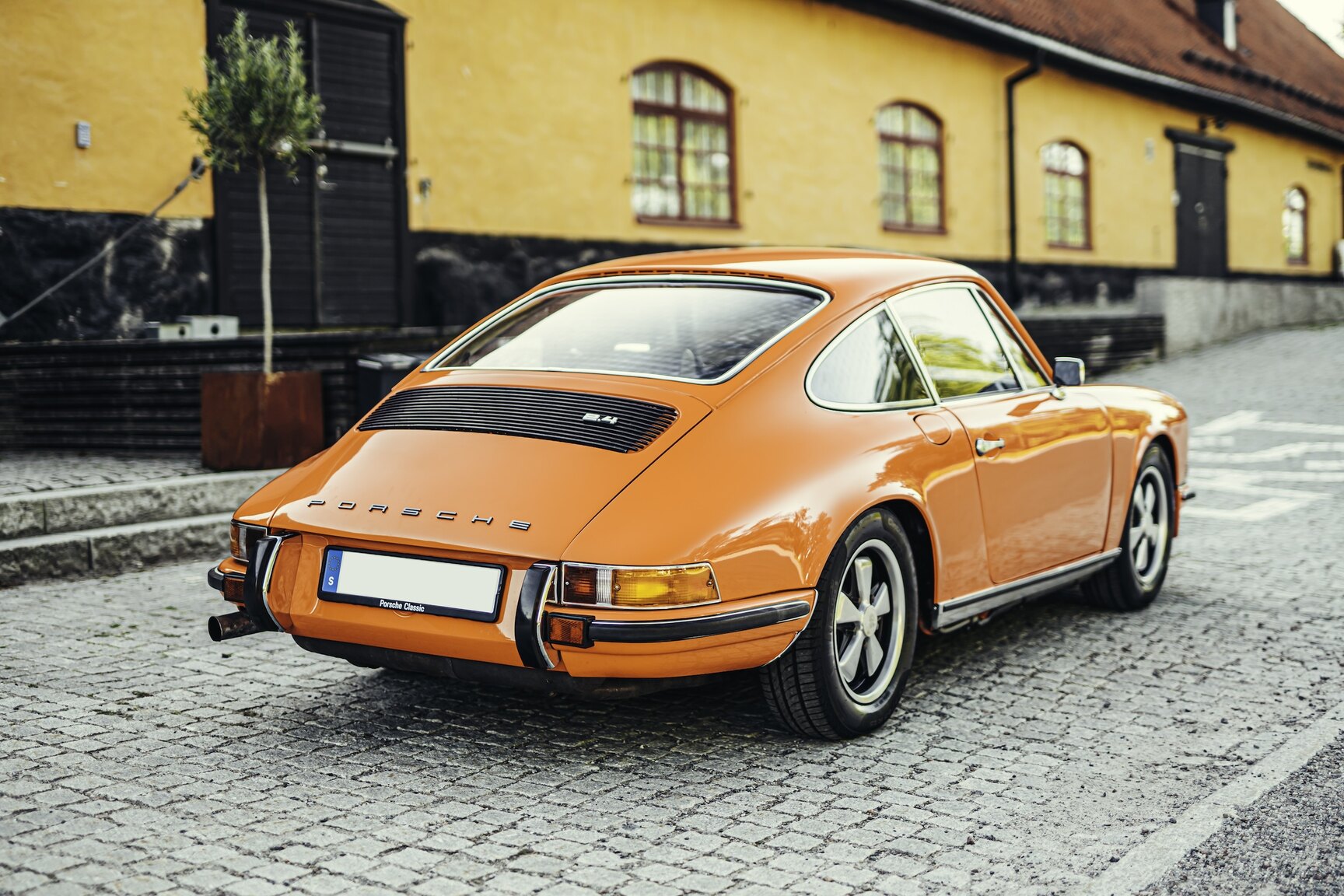 Exteriörbild på 1972 Porsche 911E