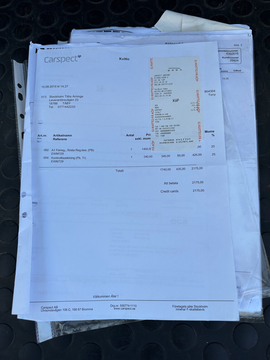 Dokumentation, 1994 BMW 520i E34