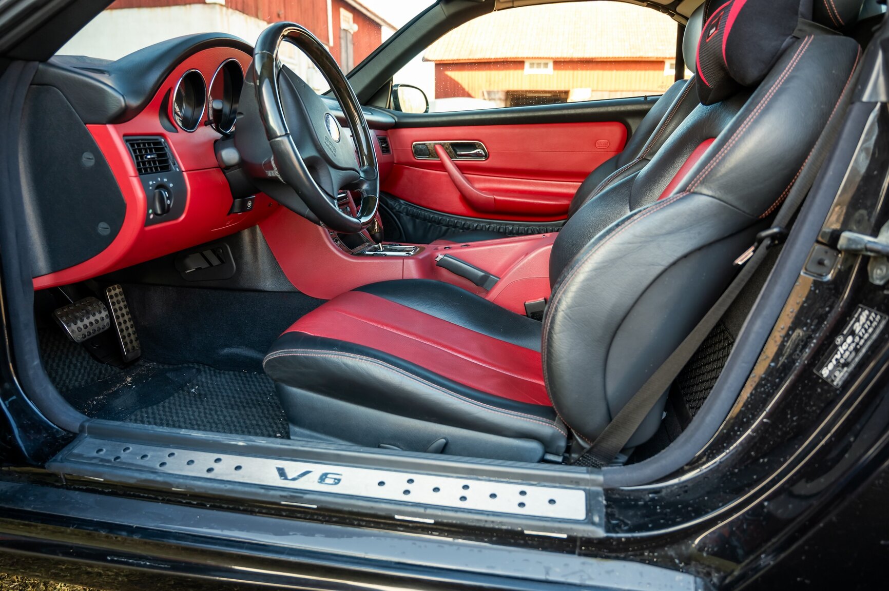 Interiörbild 2001 Mercedes-Benz SLK 320