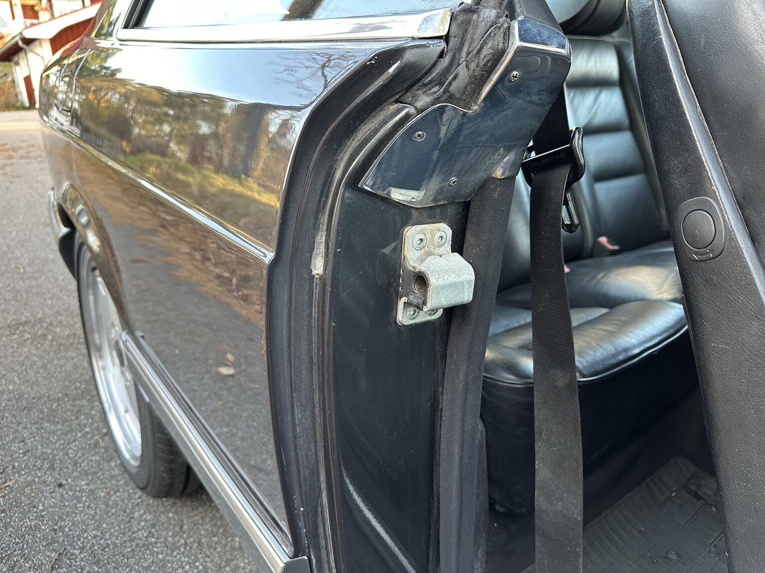 Interiörbild 1988 Mercedes 560 SEC