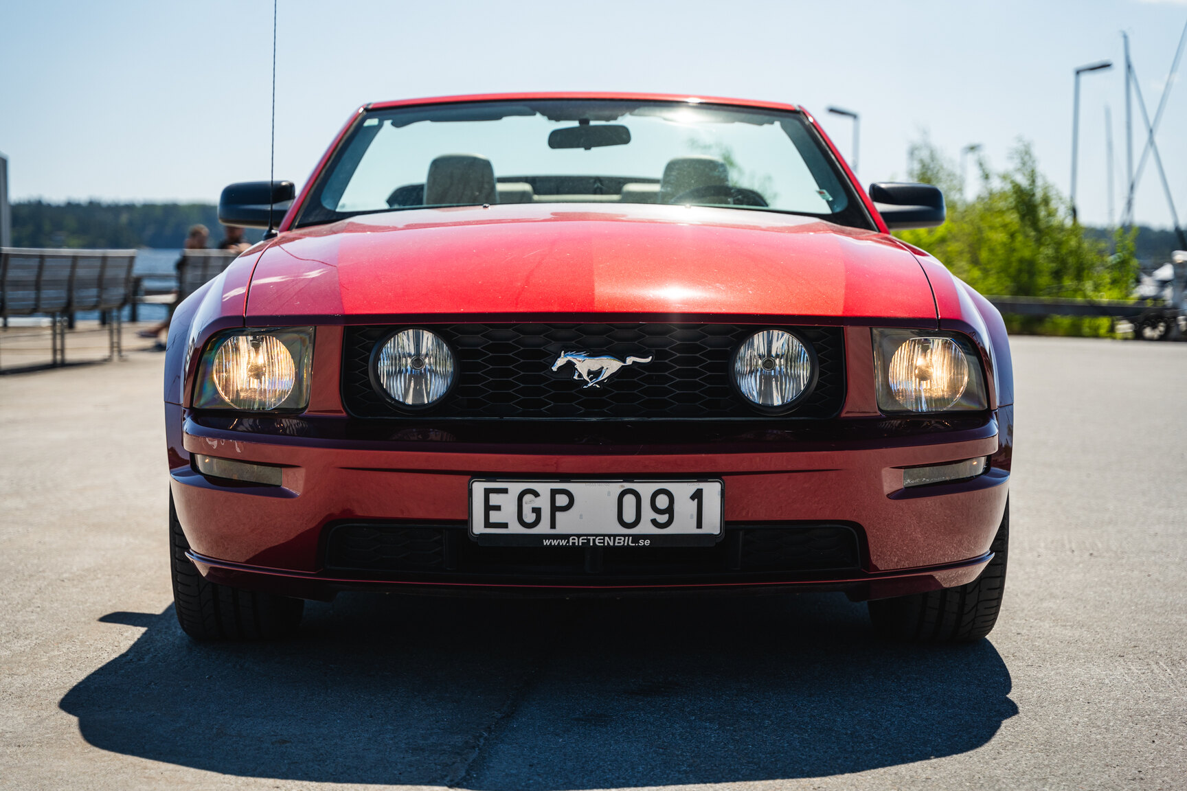 Exteriörbild på 2005 Ford Mustang GT Cabriolet