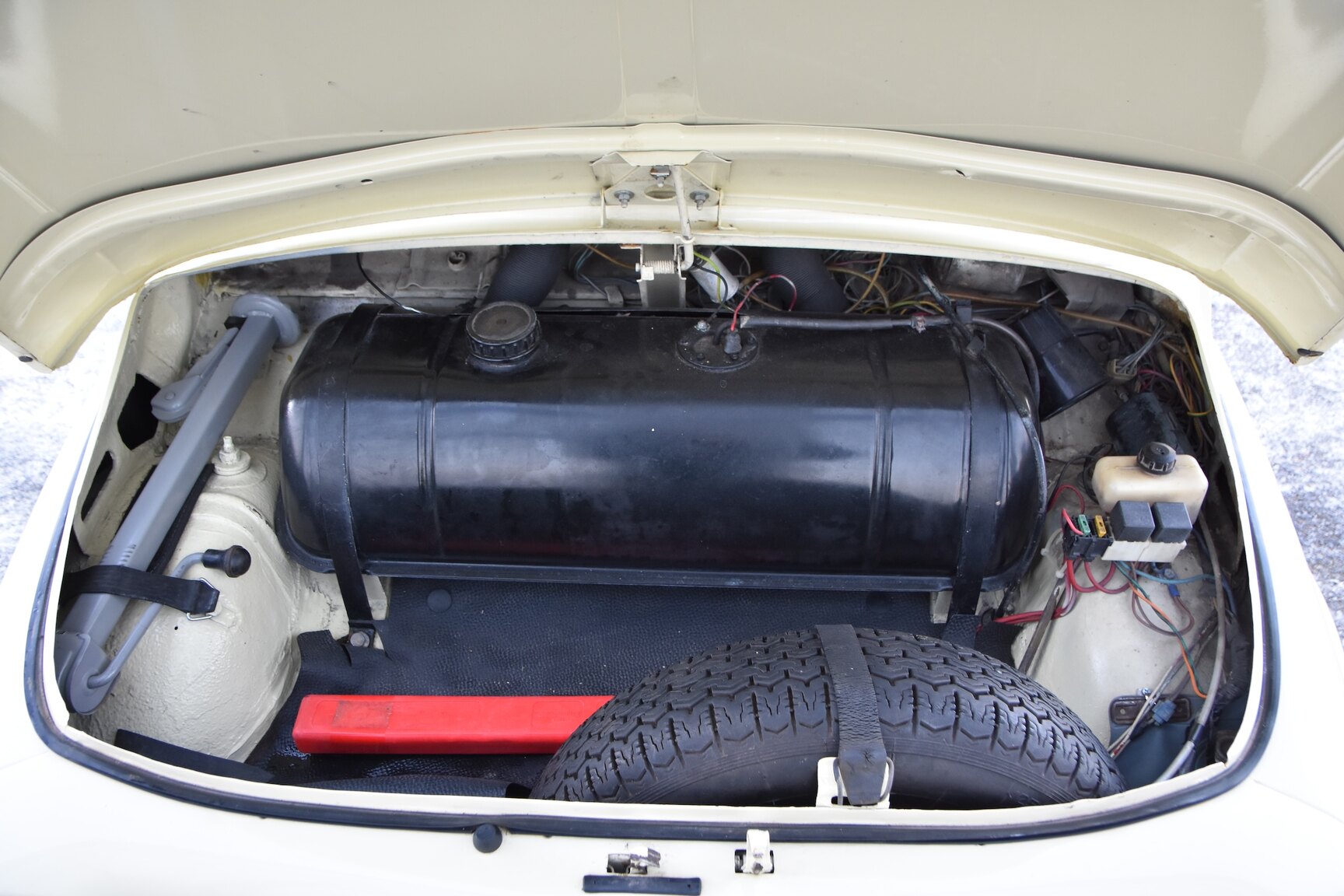 Interiörbild 1968 Fiat 500